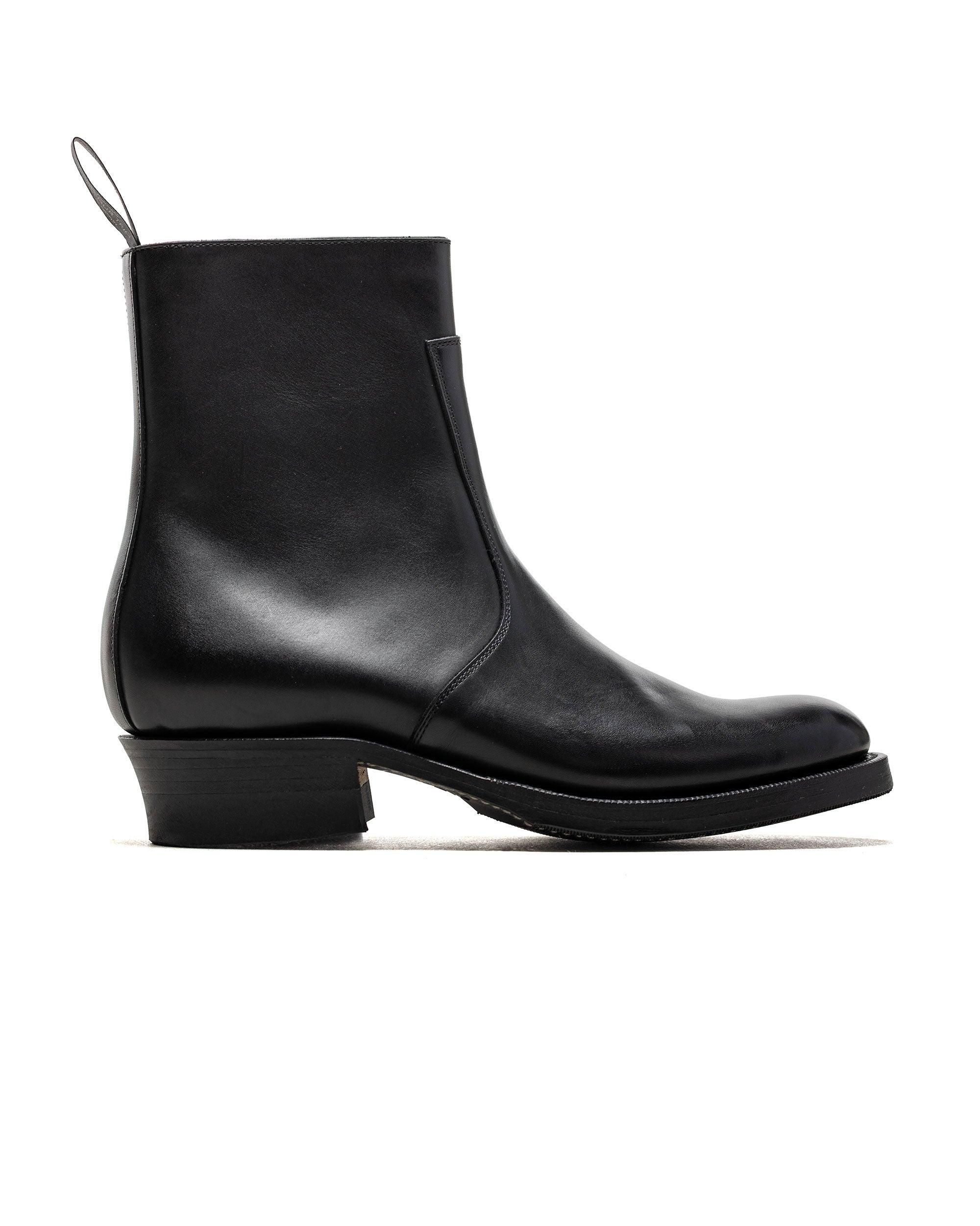 Gleaners Zip Black Box Calf