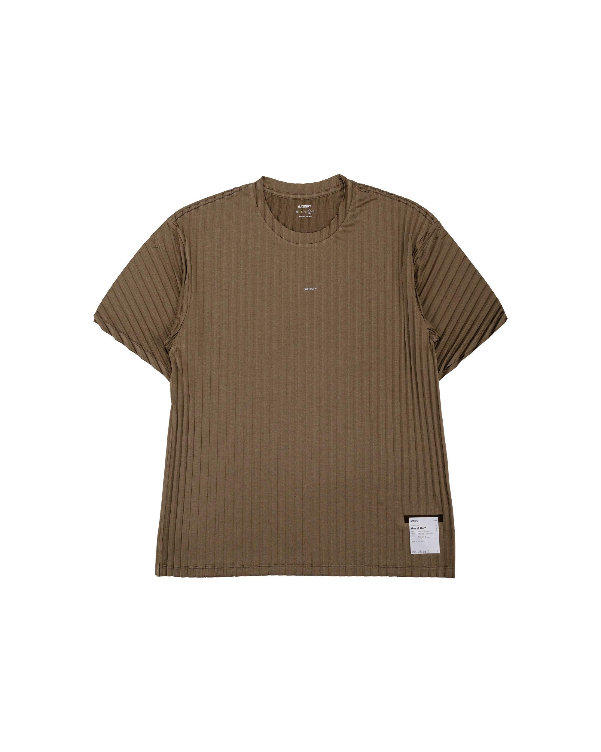 AuraLite Pleated T-Shirt Olive SA