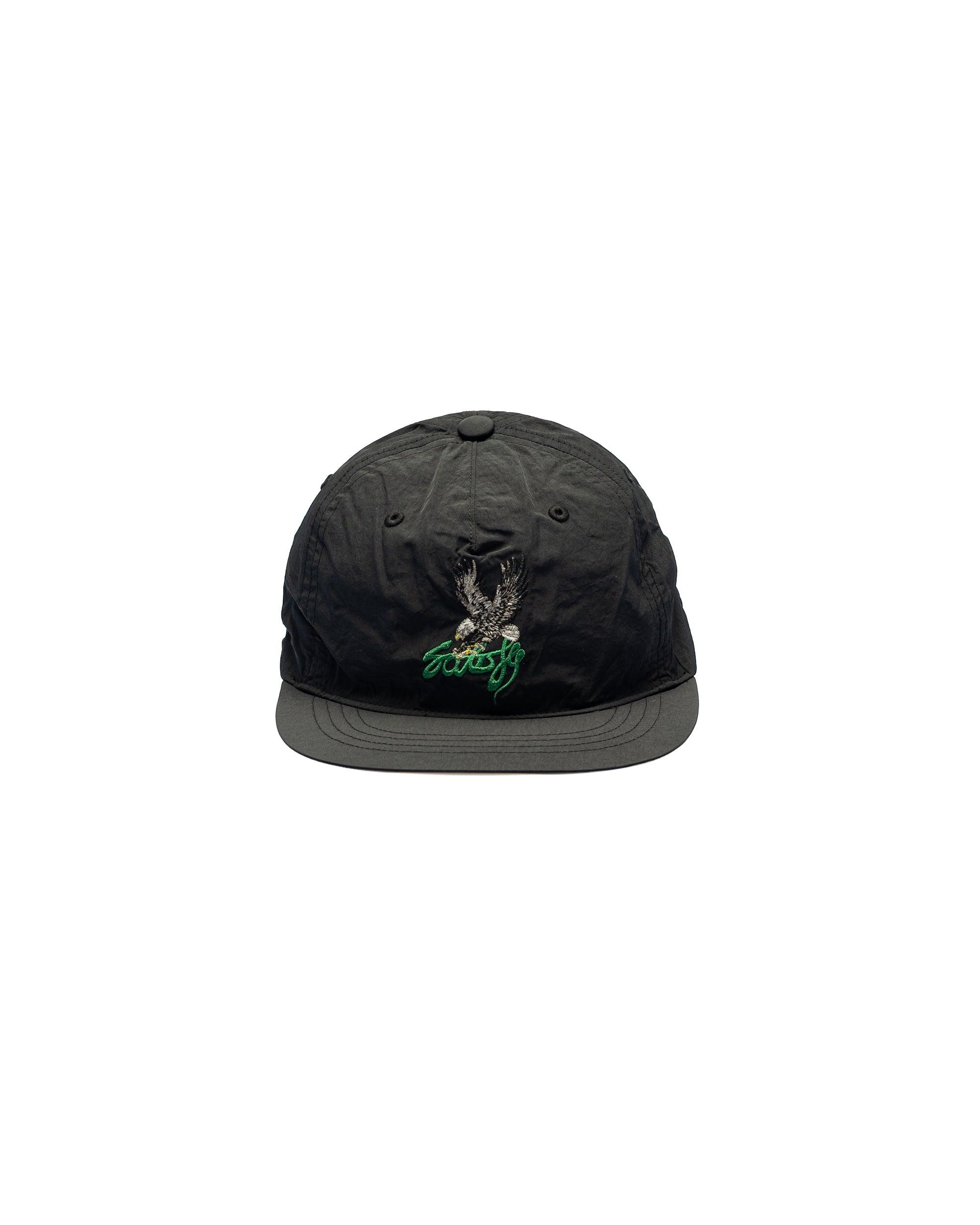 FliteSilk 5 Panel Pinch Cap Black Eagle