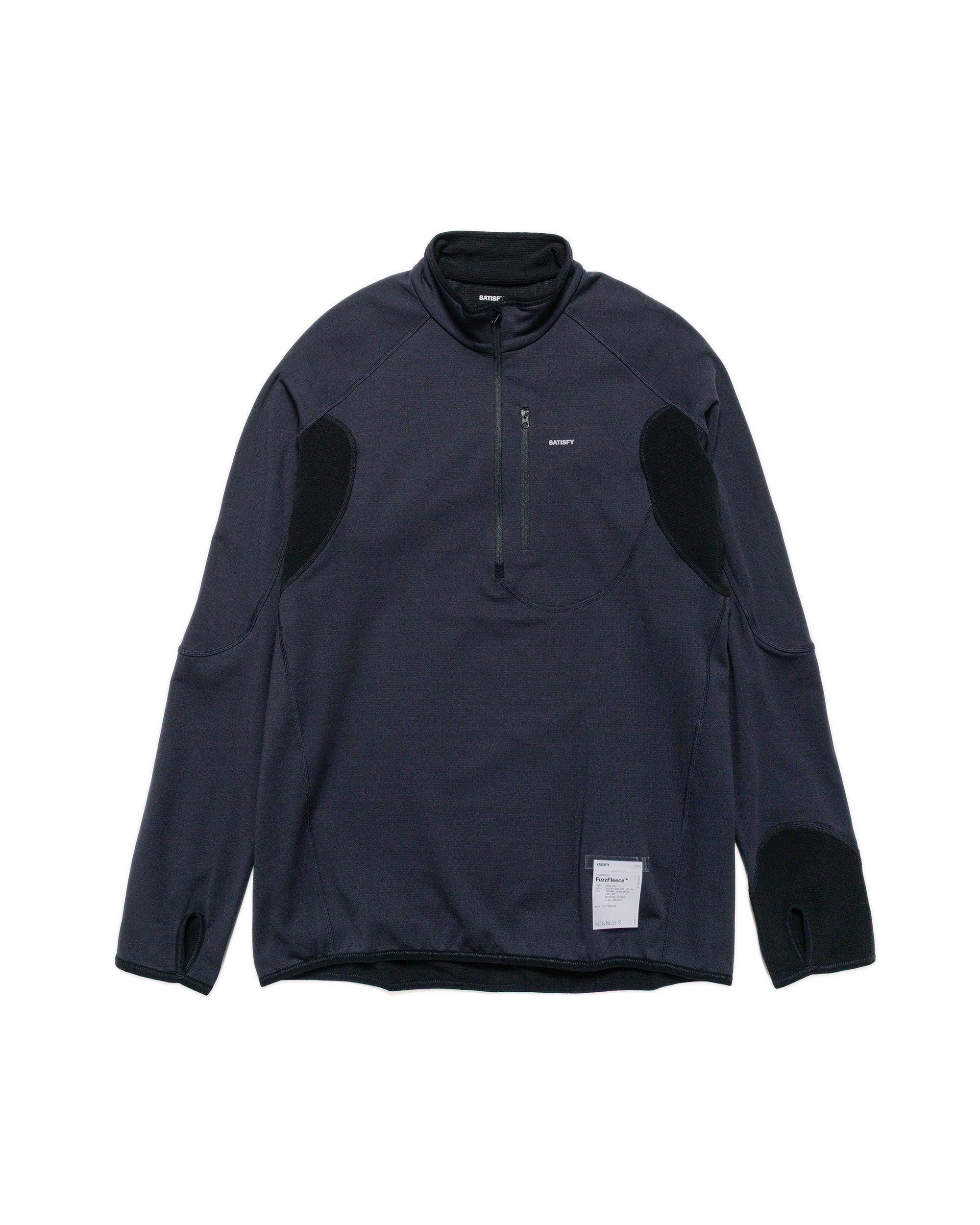 FuzzFleece Half-Zip Black