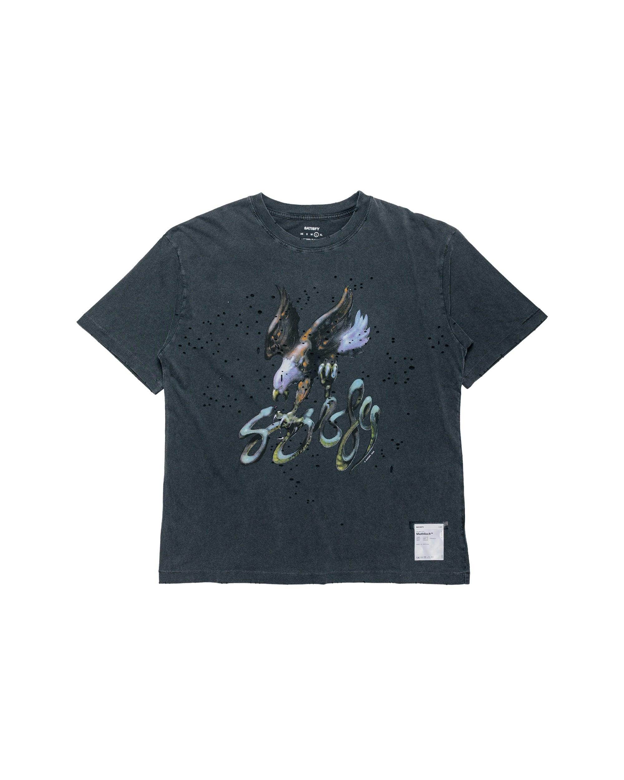 MothTech T-Shirt Aged Black Eagle