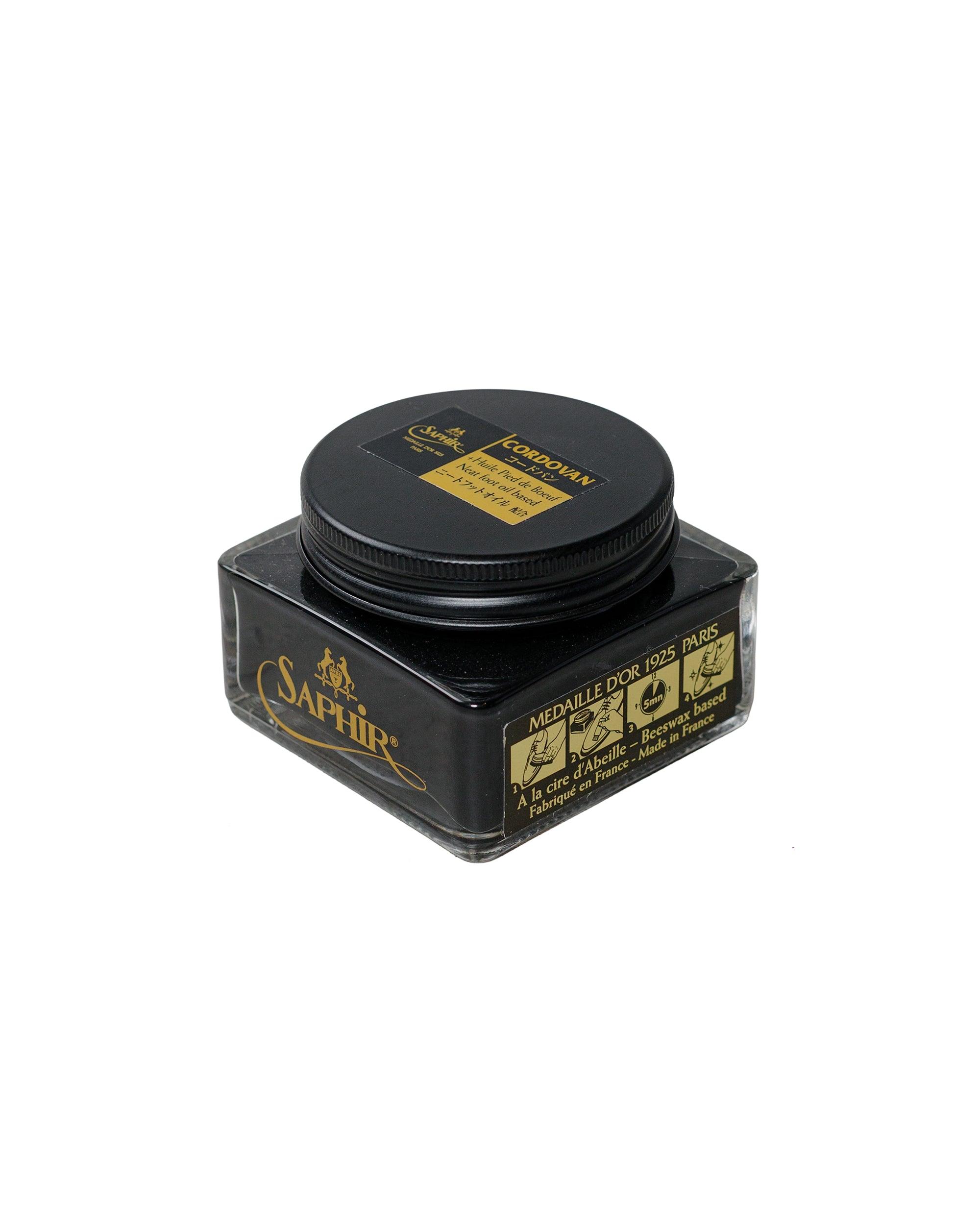 Médaille d'Or Cordovan Cream Polish #01 Black