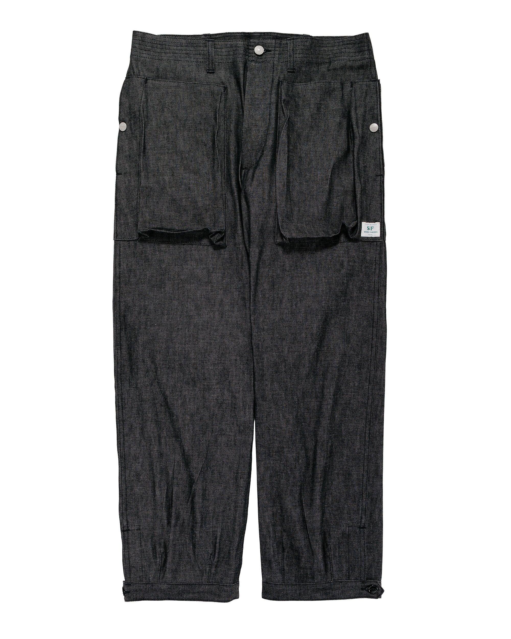Digs Crew Pants 4/5 8oz Denim Black