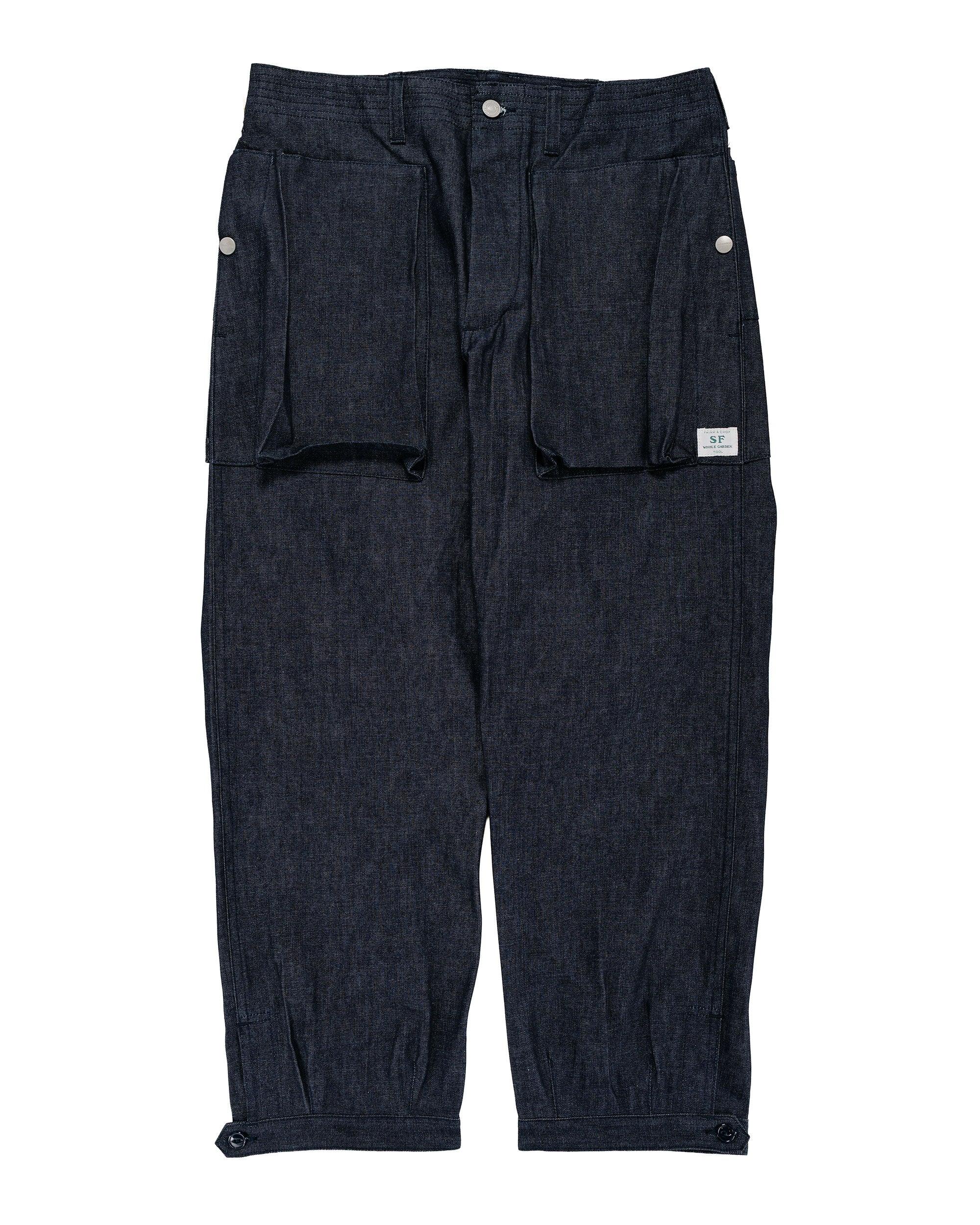 Digs Crew Pants 4/5 8oz Denim Indigo