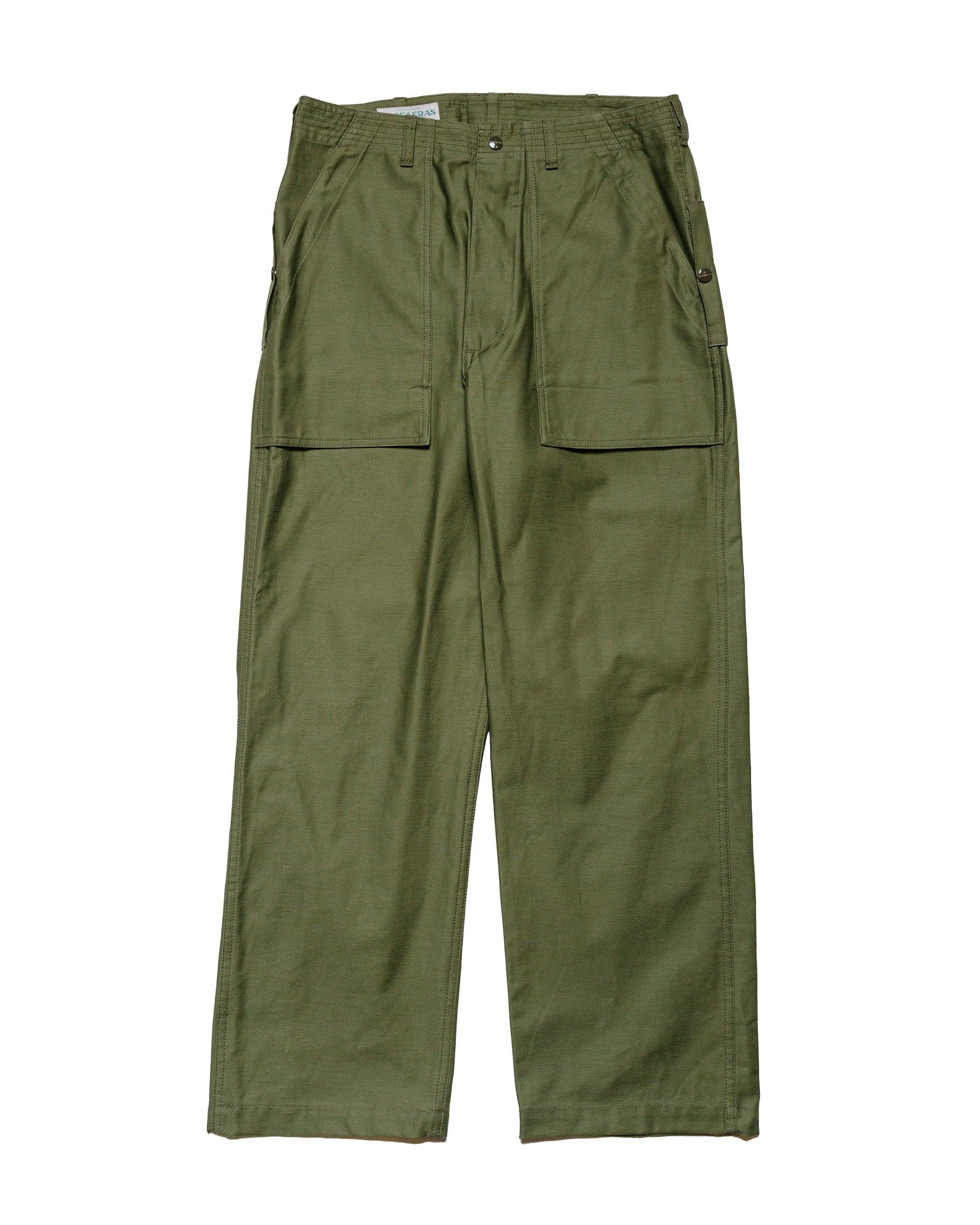 F.S Cultivator Pants Back Satin Olive