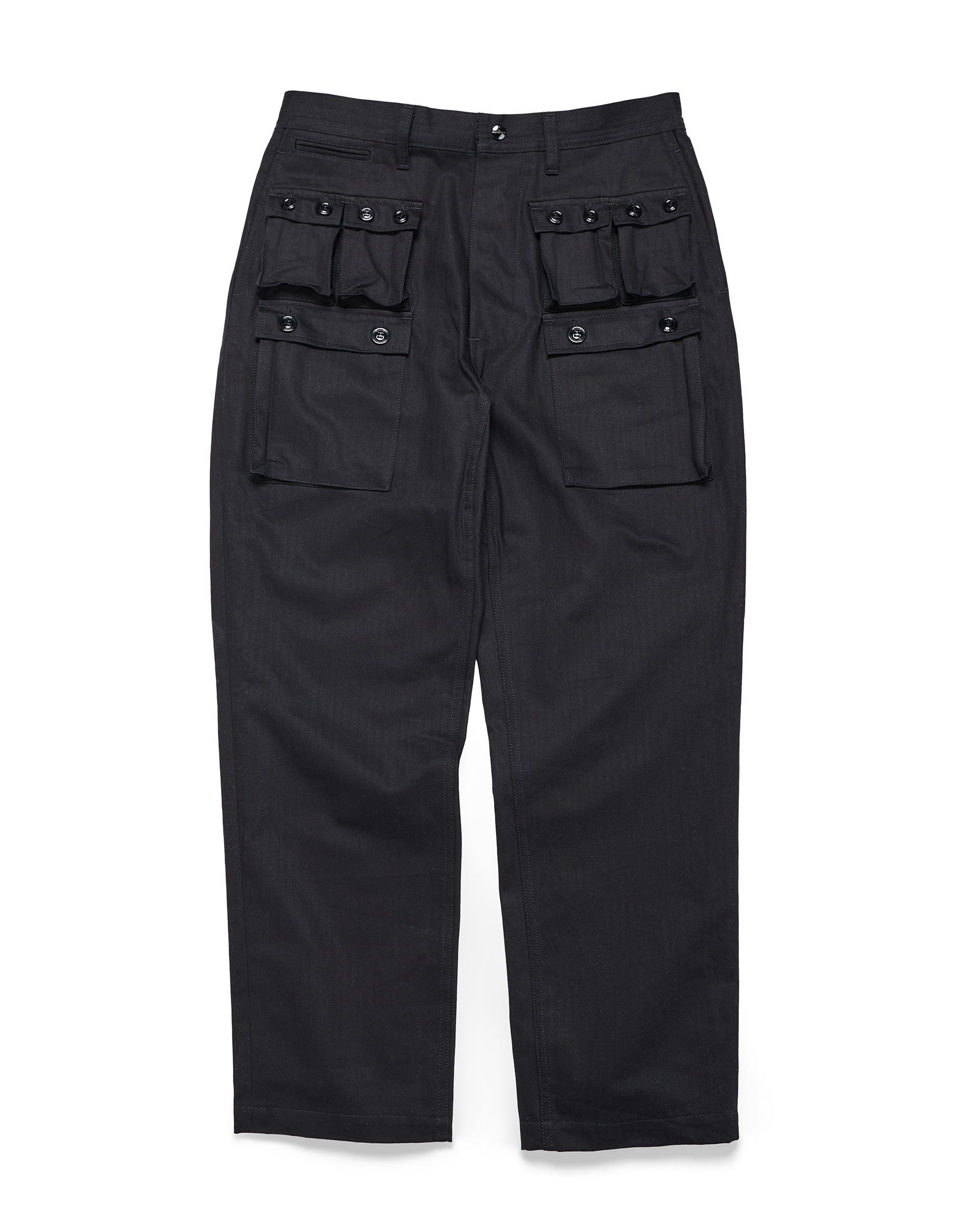 G.D.U. Pants Herringbone Twill Black