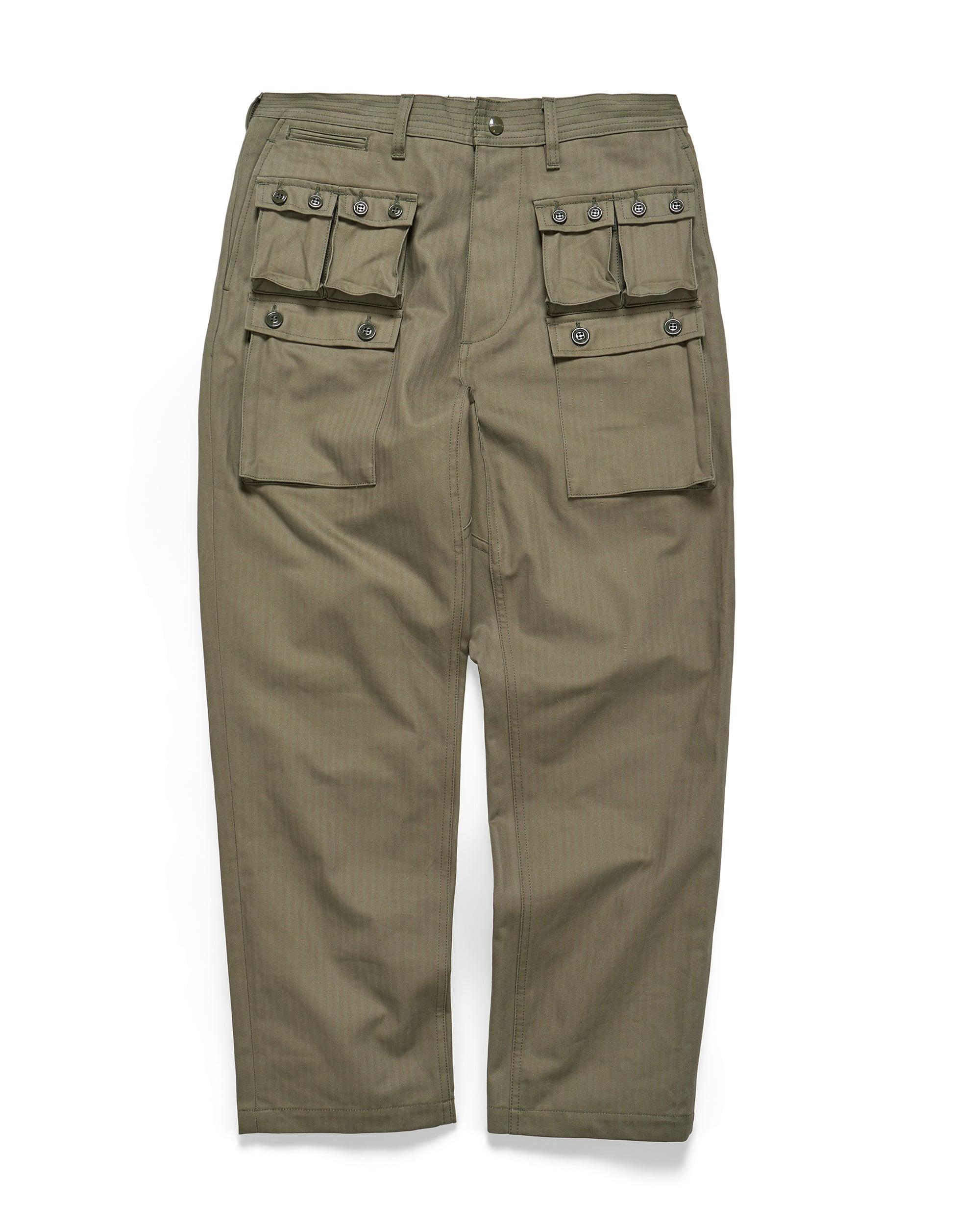 G.D.U. Pants Herringbone Twill Olive