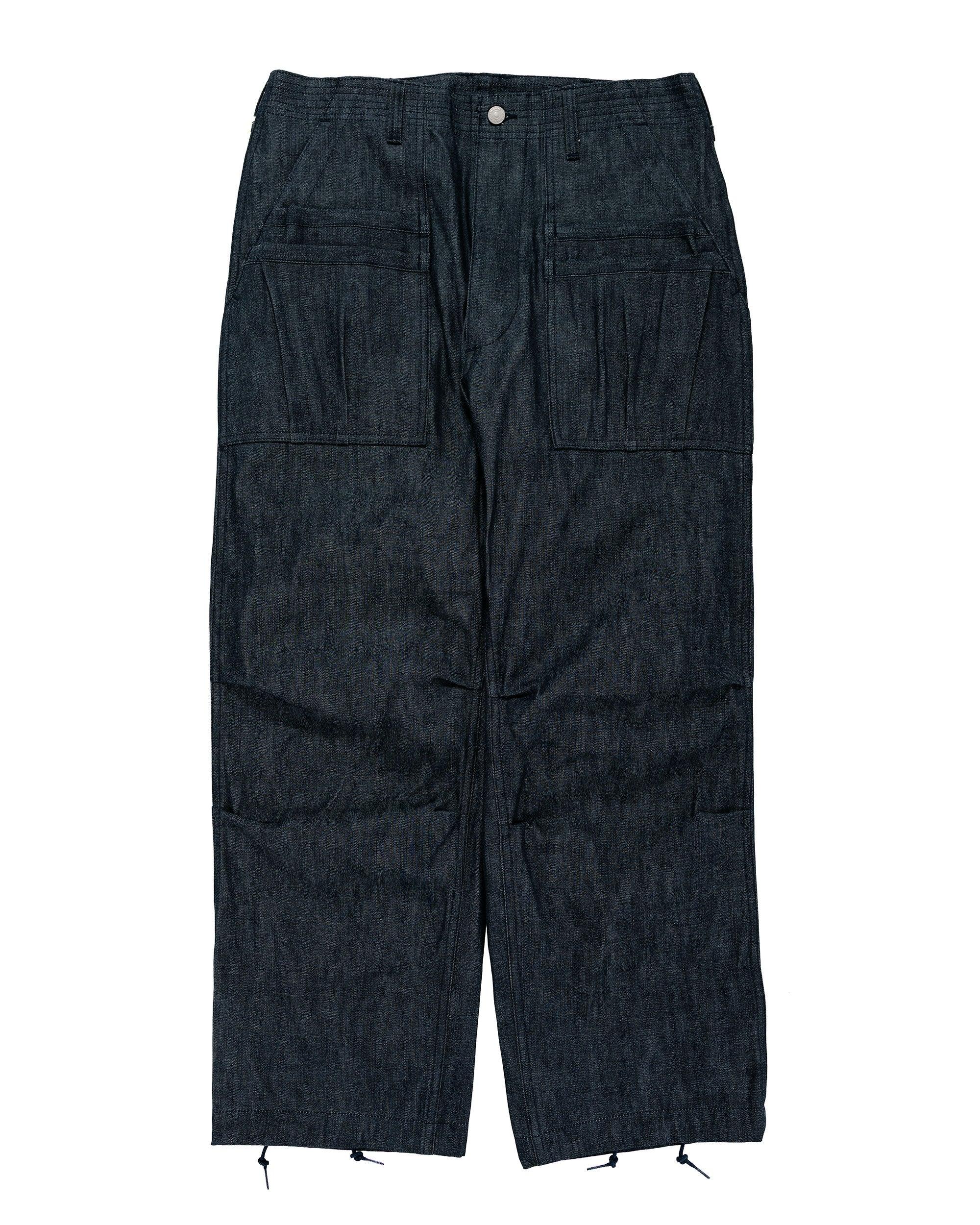 Overgrown Fatigue Pants 8.5oz Work Denim Indigo