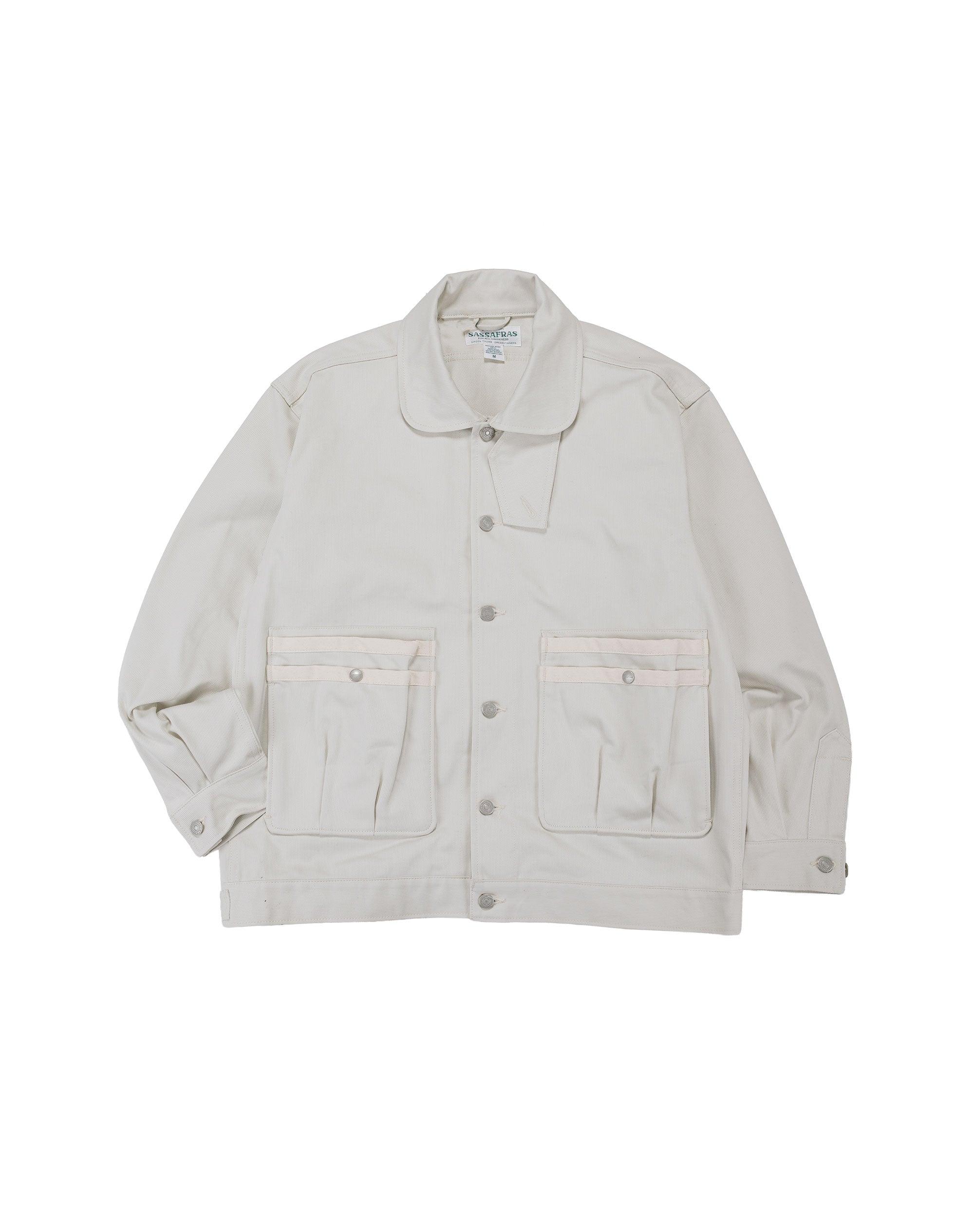 Overgrown Trug Jacket Pique Ivory