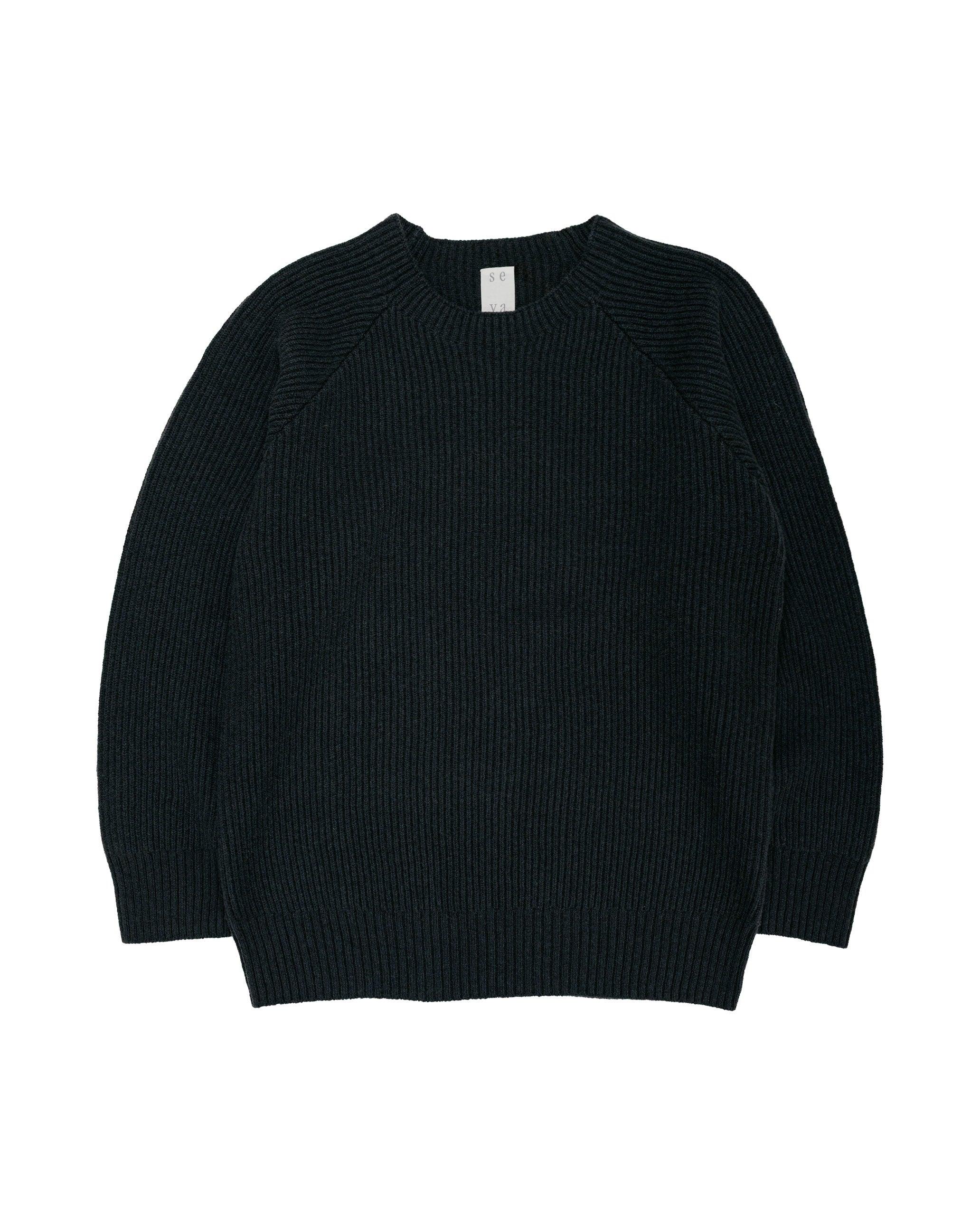 Cloud Crewneck / Double Yak Night Cloud