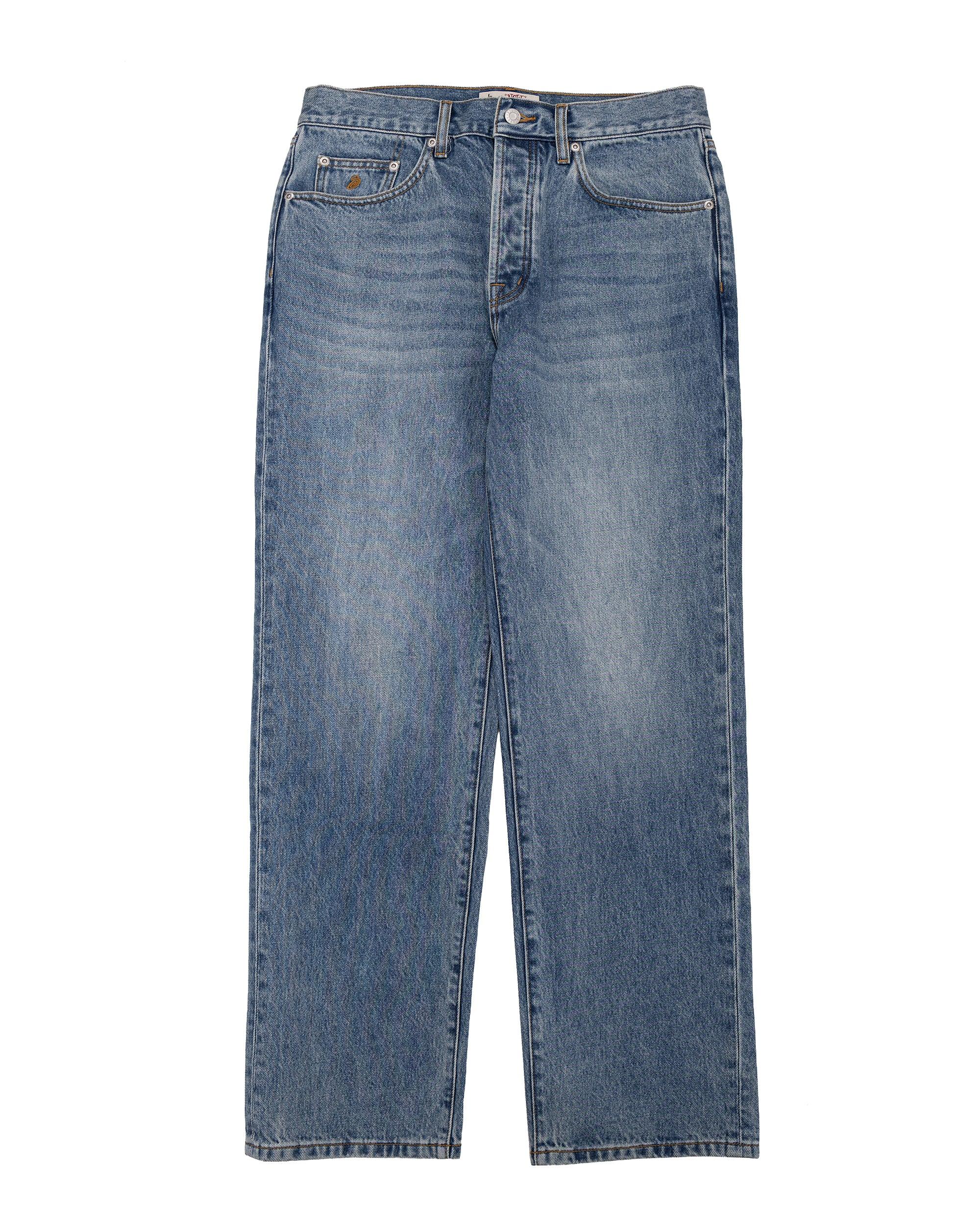 Stüssy New Classic Jeans Denim Indigo Stonewash