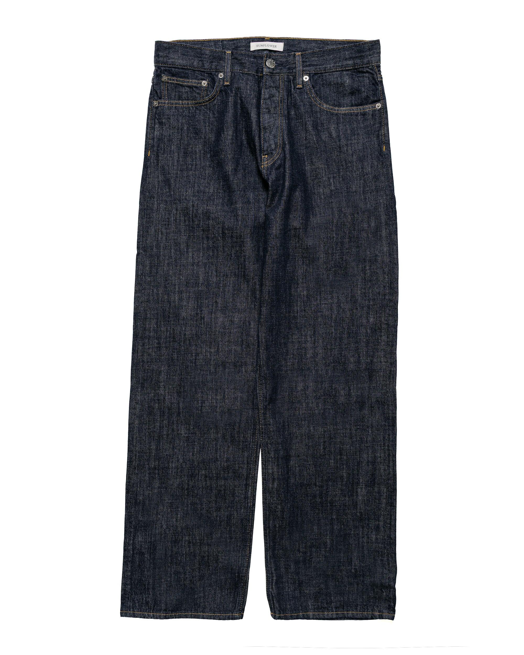 Loose Simple Rinse Blue