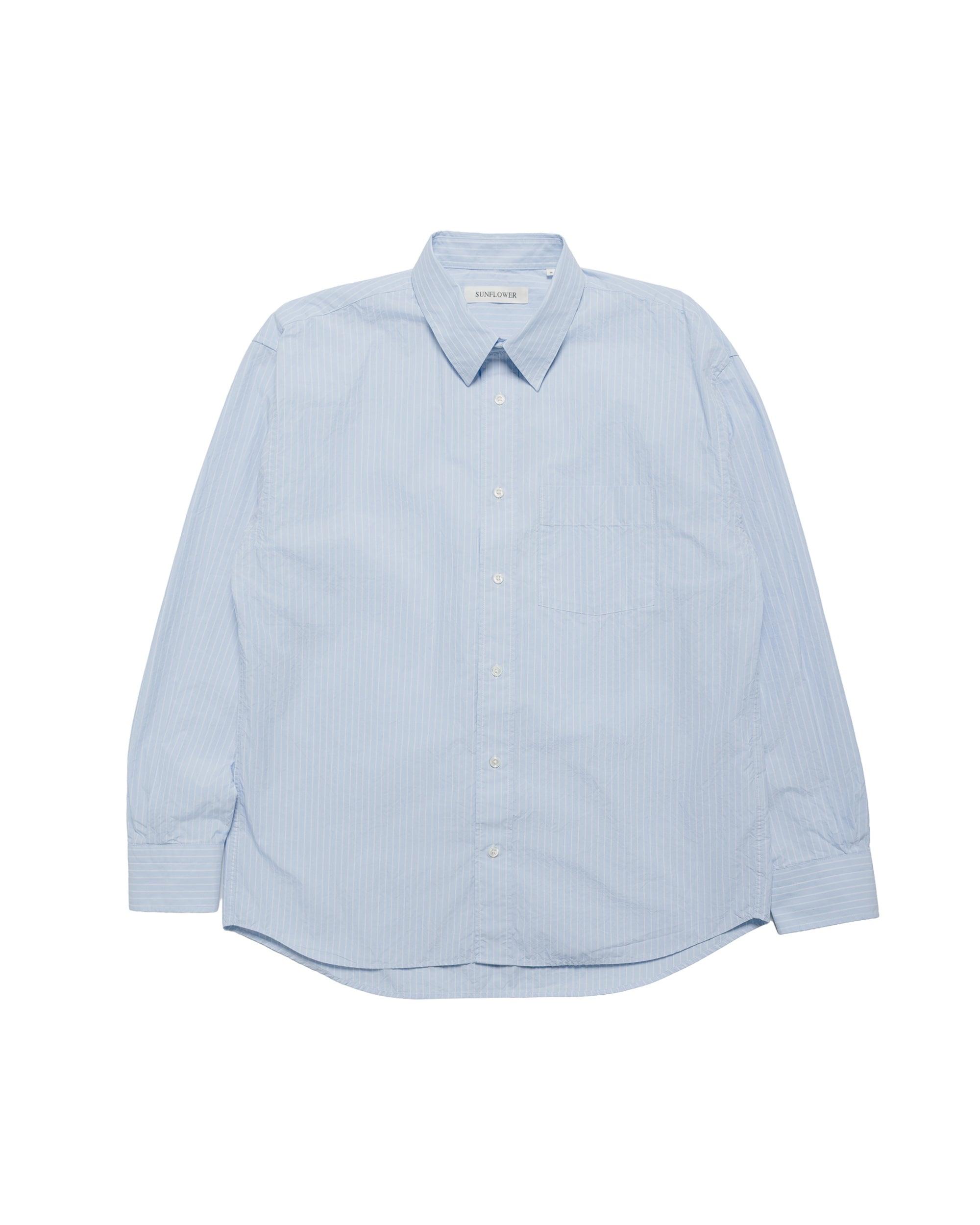 New Base Shirt Striped 210 Blue