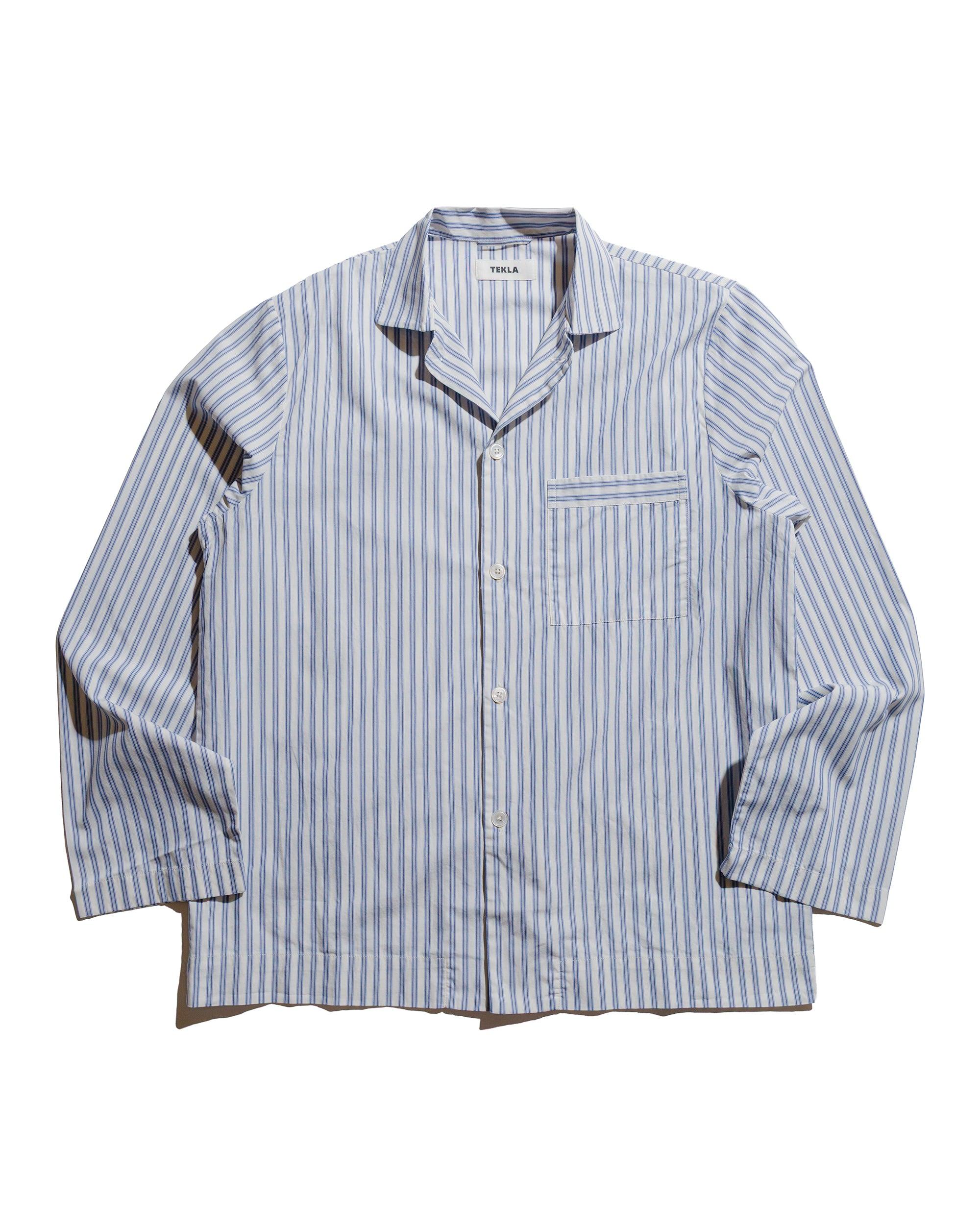 Poplin Pyjama Shirt Skagen Stripes