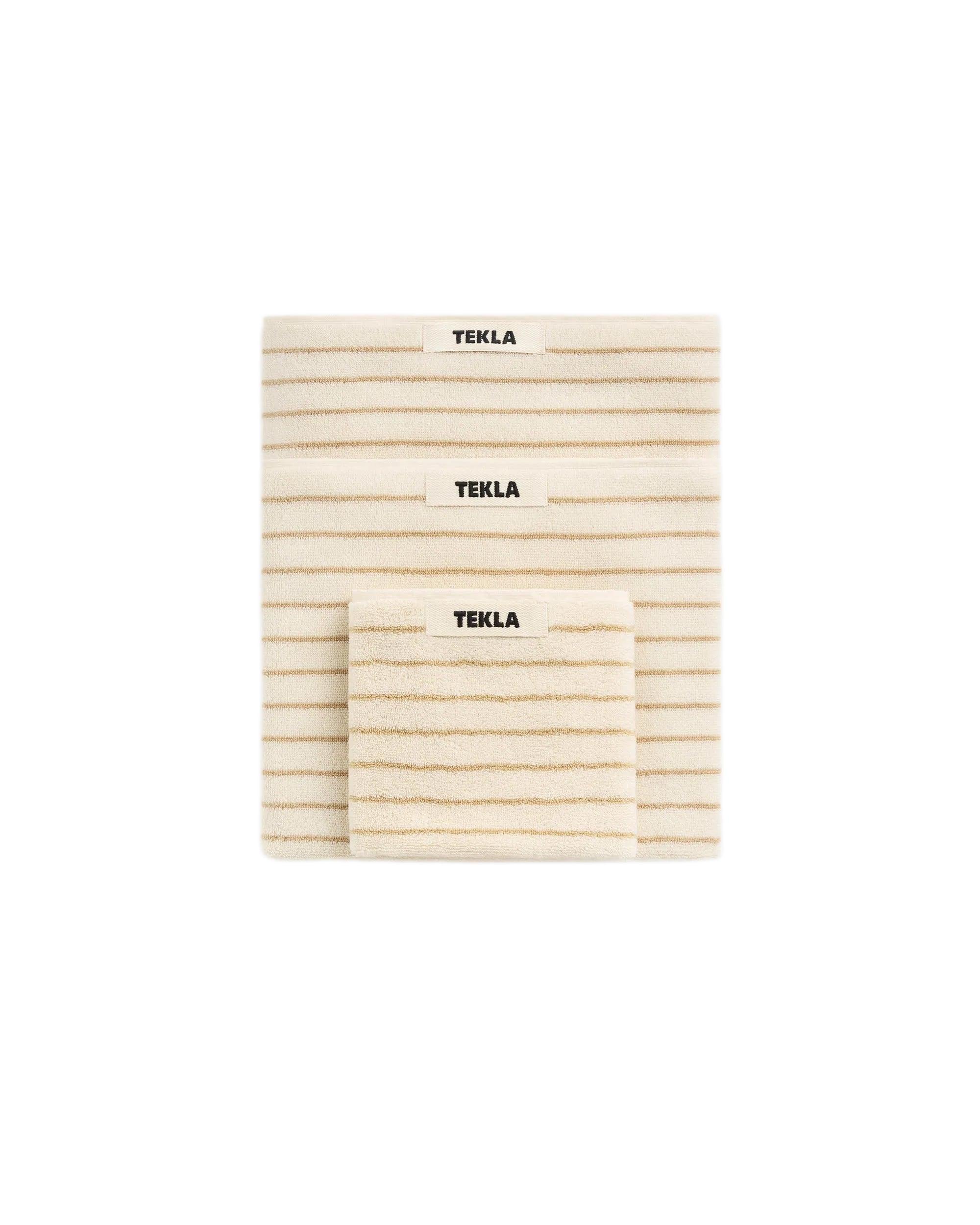 Terry Hand Towel Sienna Stripes