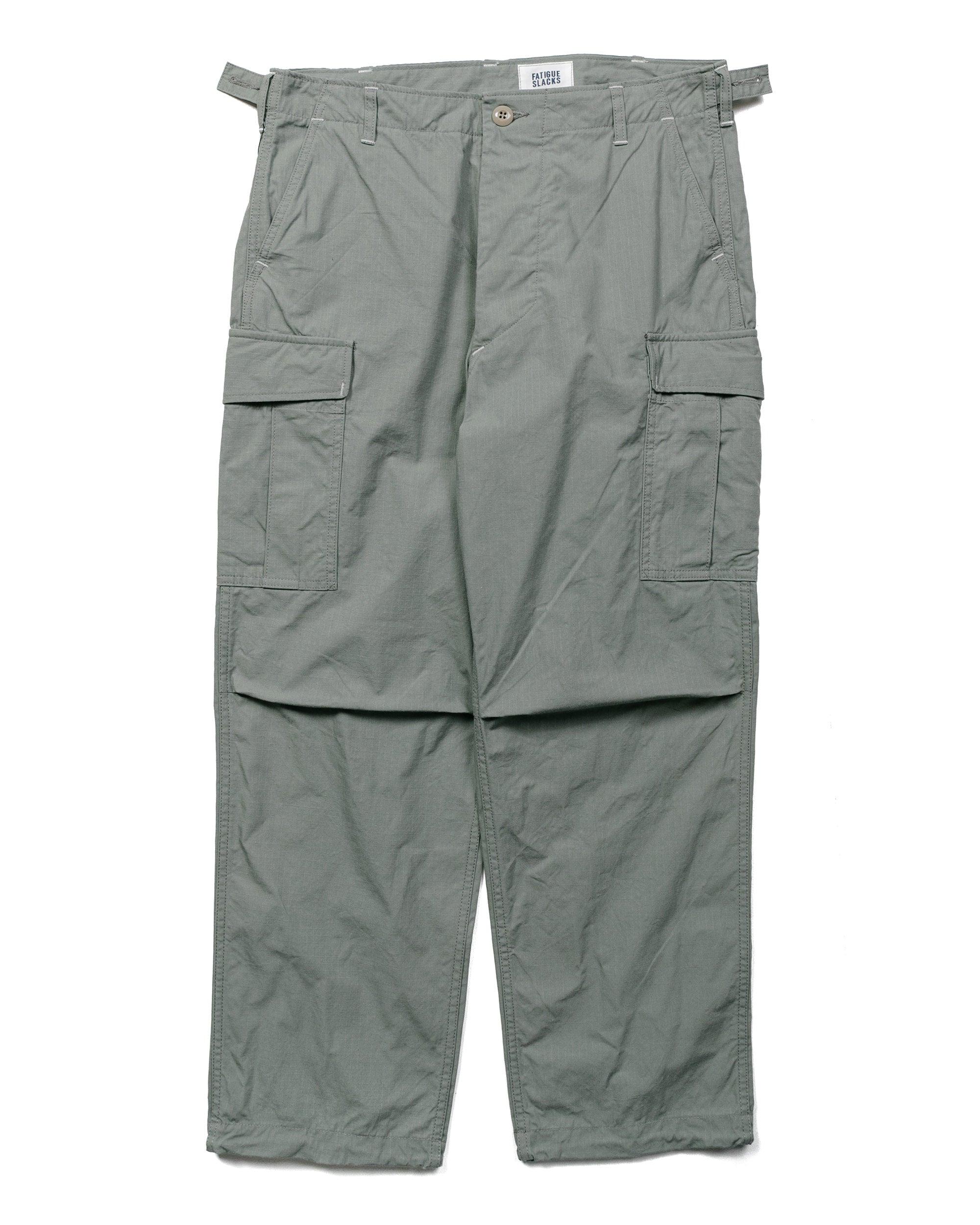 FP006 Fatigue Slacks 'Jungle Slacks' N/C Military Ripstop Sage Green