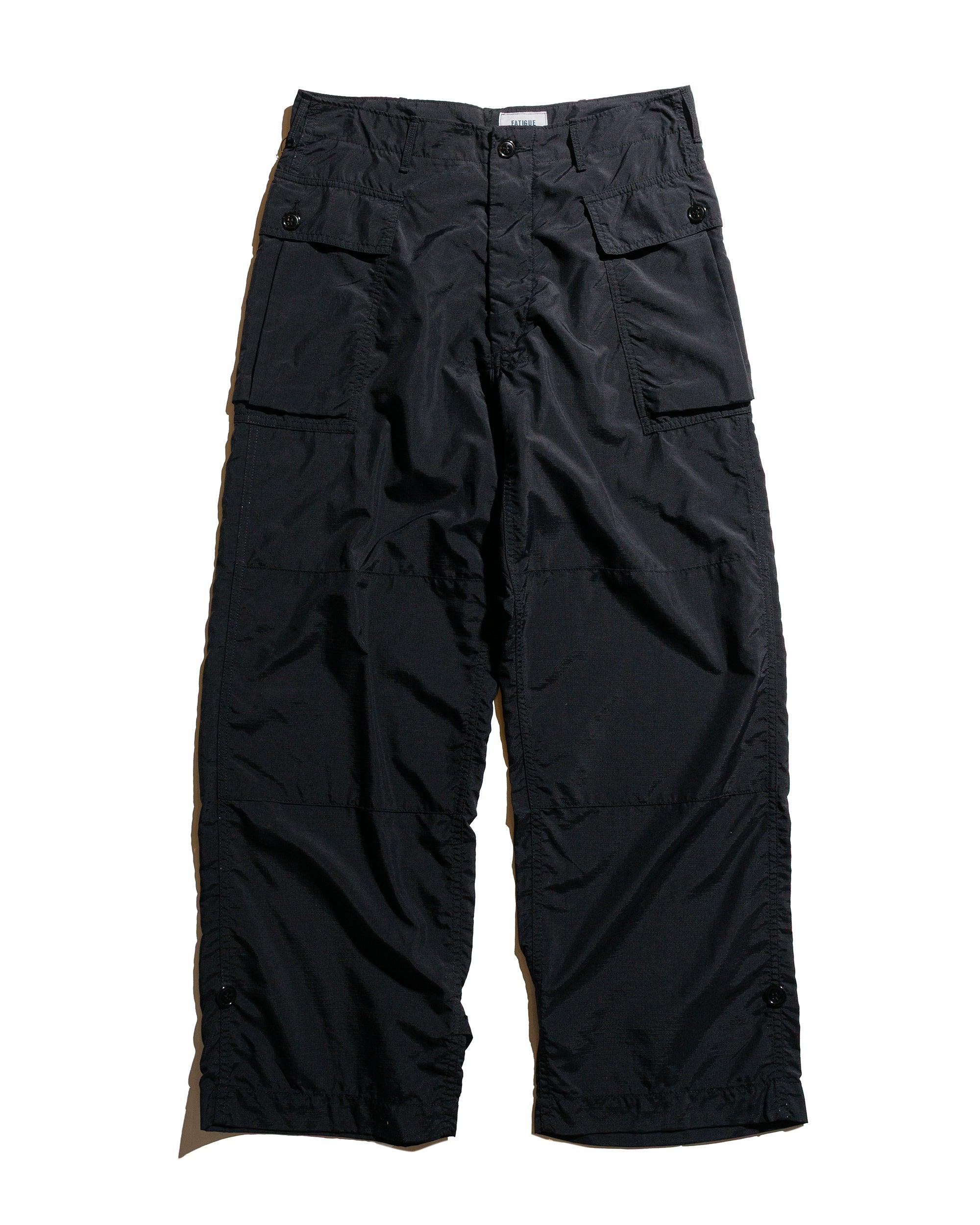 FP028 M-43 Cargo Slacks SUPPLEX Nylon Ripstop Black