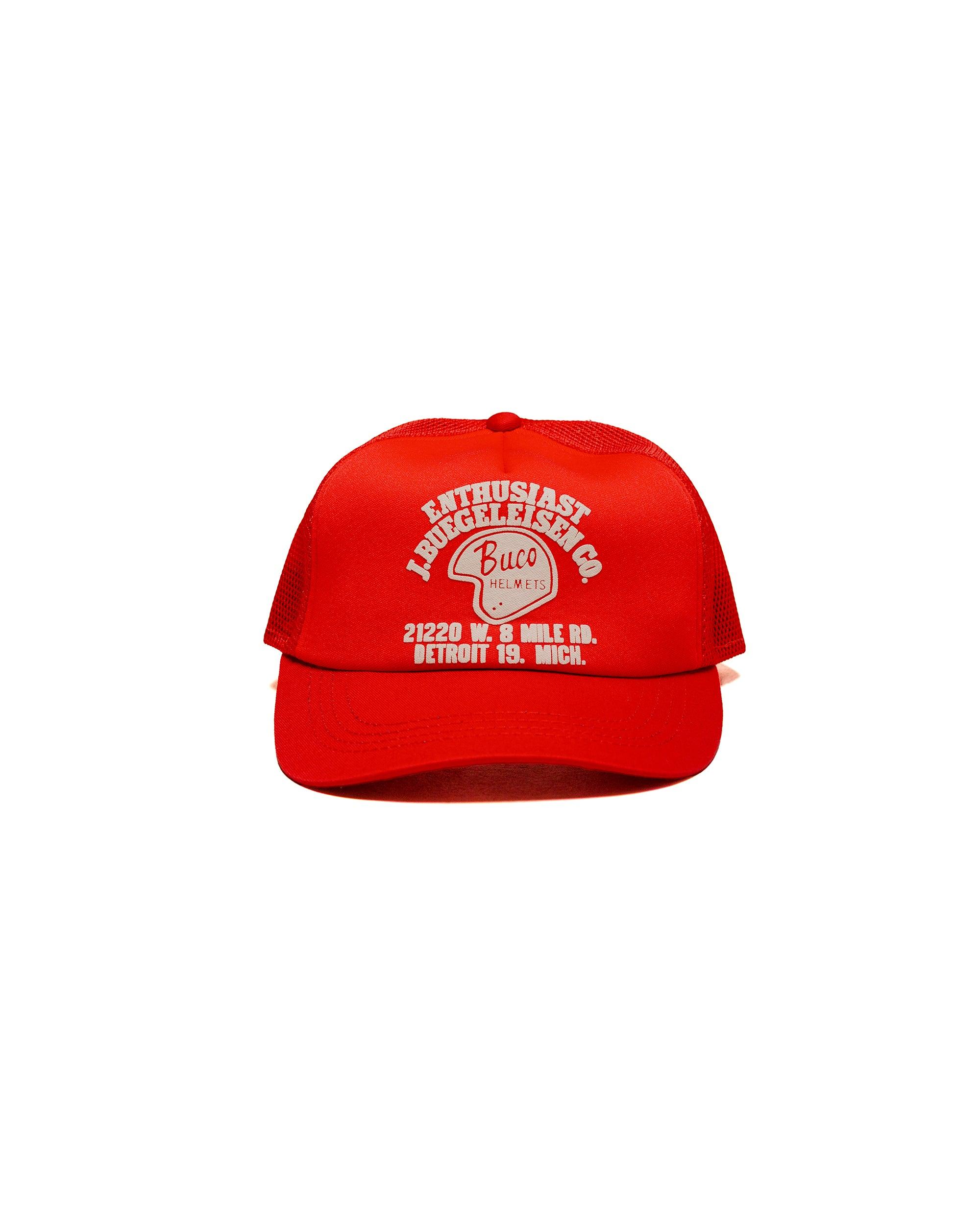 BA25004 Buco Mesh Cap / Enthusiast Red