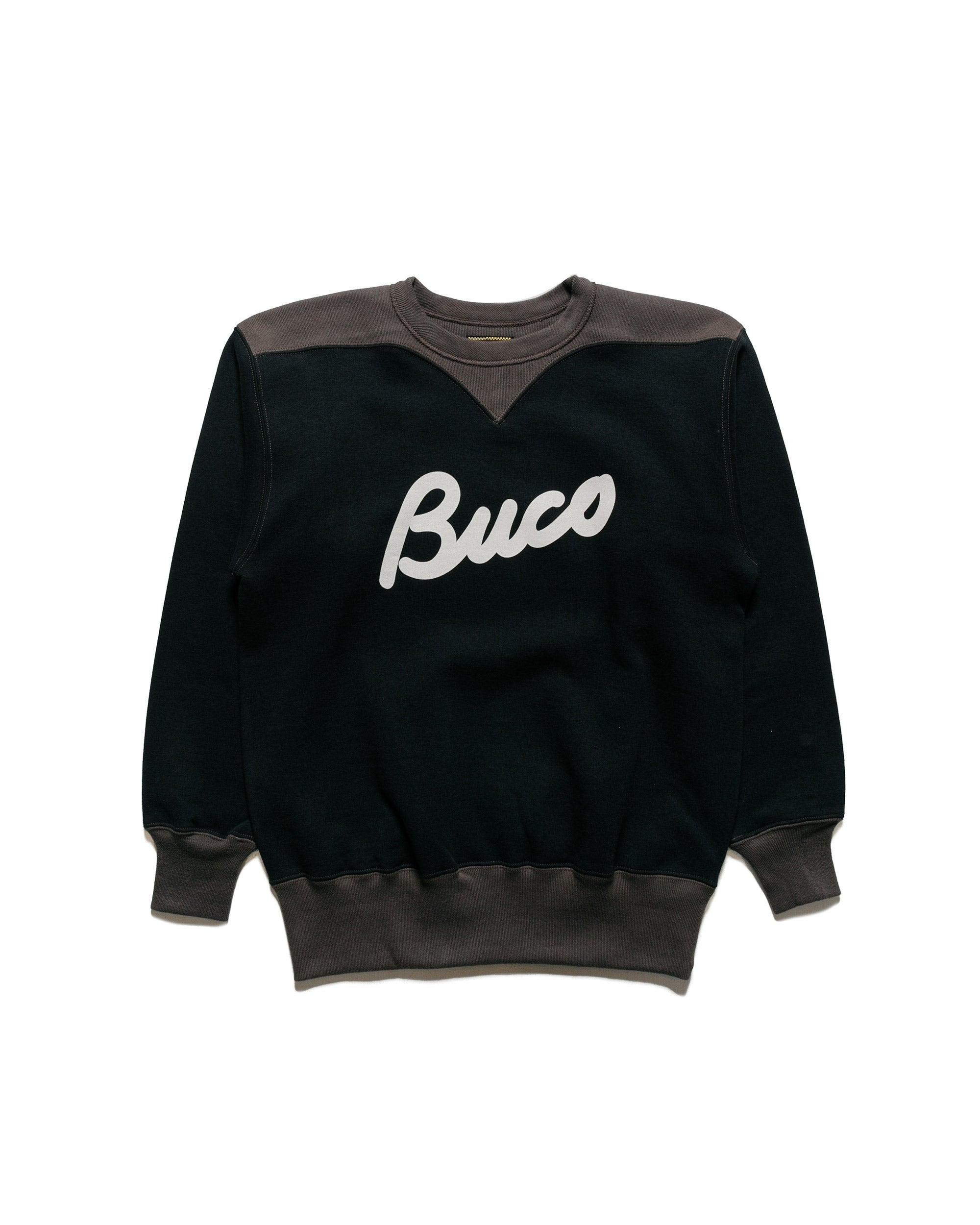 BC23105 Buco Two-Tone Sweatshirt / Buco Black/Grey
