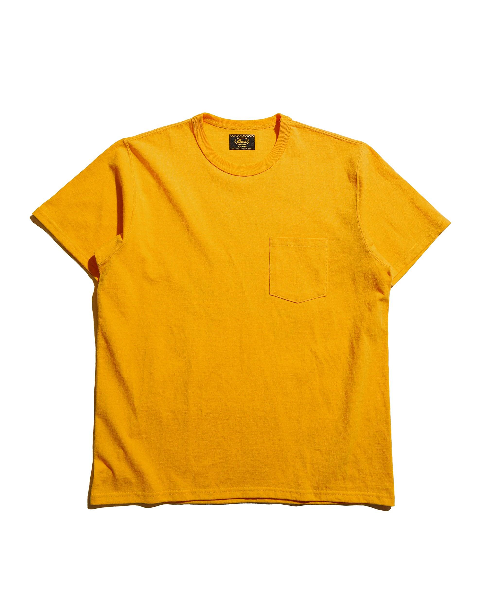 BC25003 Buco Tee / Skull Piston Yellow