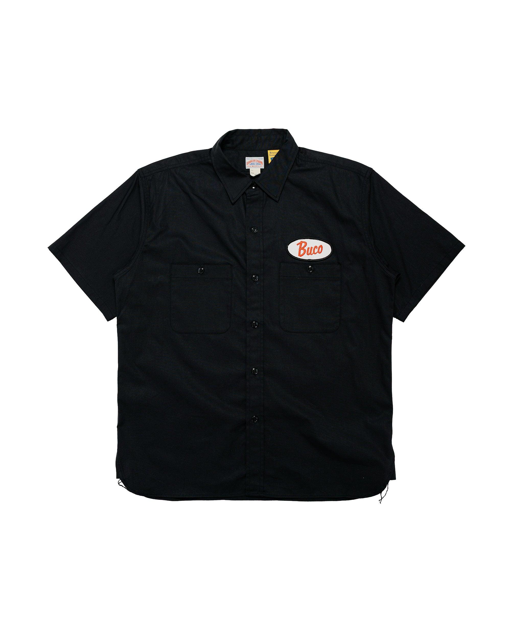 BS26001 Buco Workshirt S/S / Look At How Buco Did It! Black