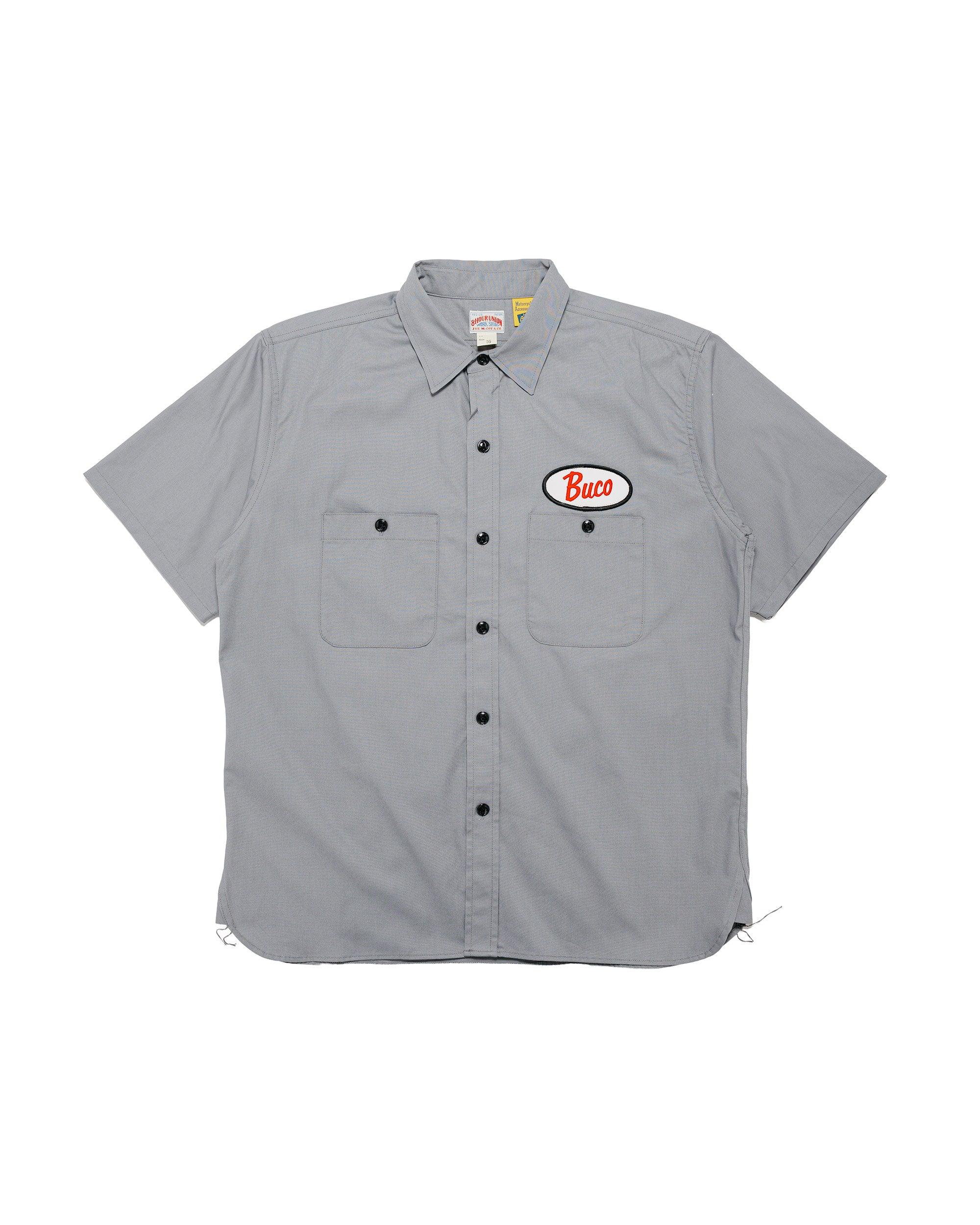 BS26001 Buco Workshirt S/S / Look At How Buco Did It! Cloud Gray