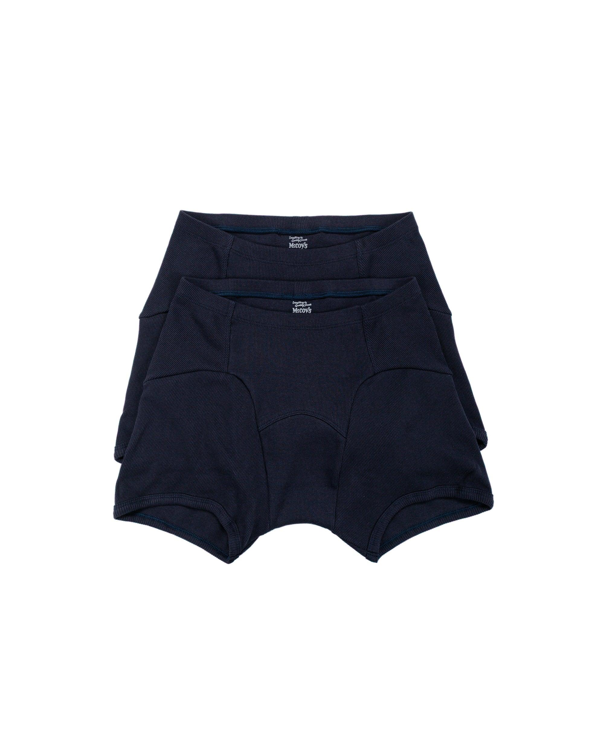 MA25103 McCoy's 2 PCs Pack Athletic Underwear Navy