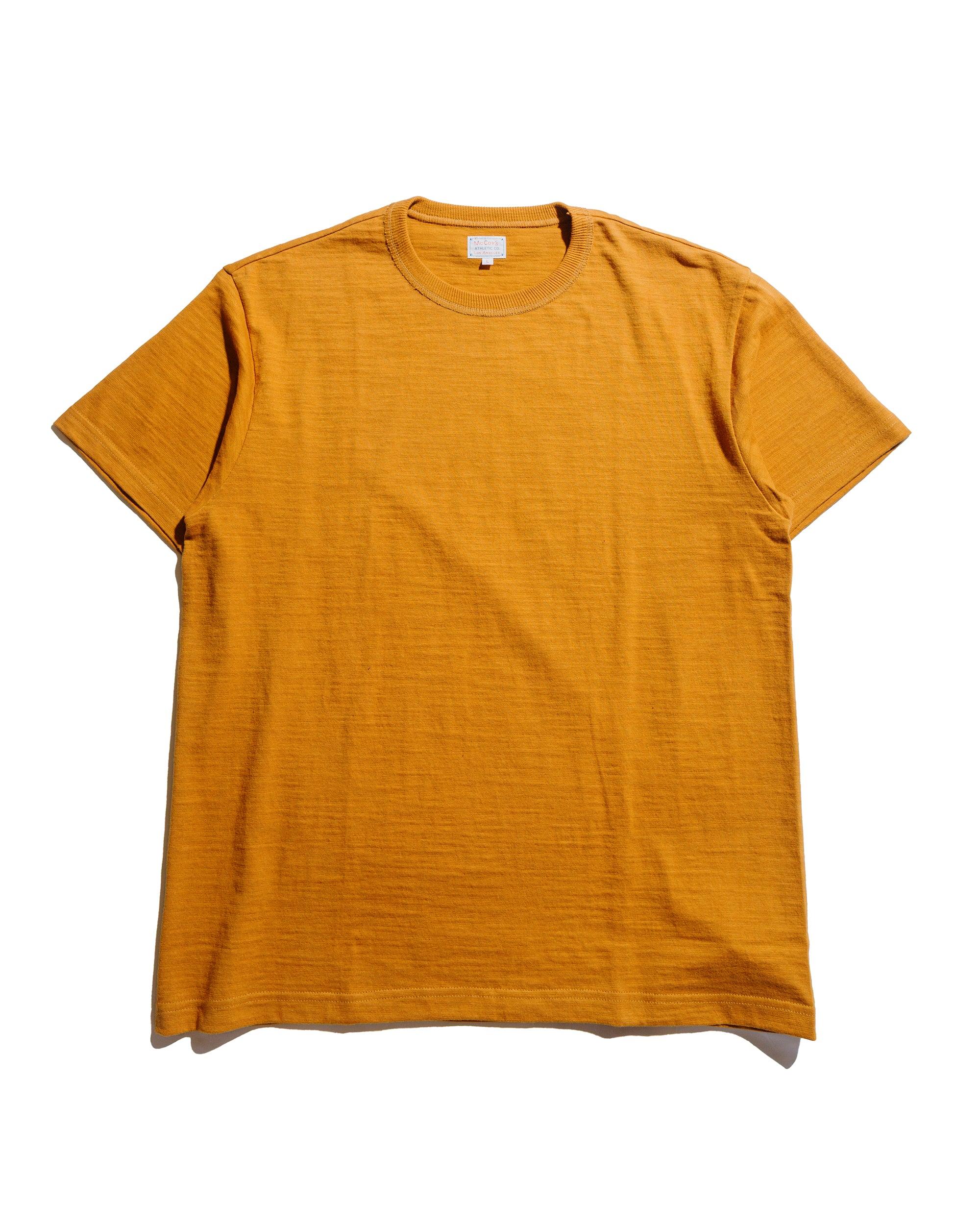 MC19010 Athletic T-Shirt / Loop-Wheel Mustard