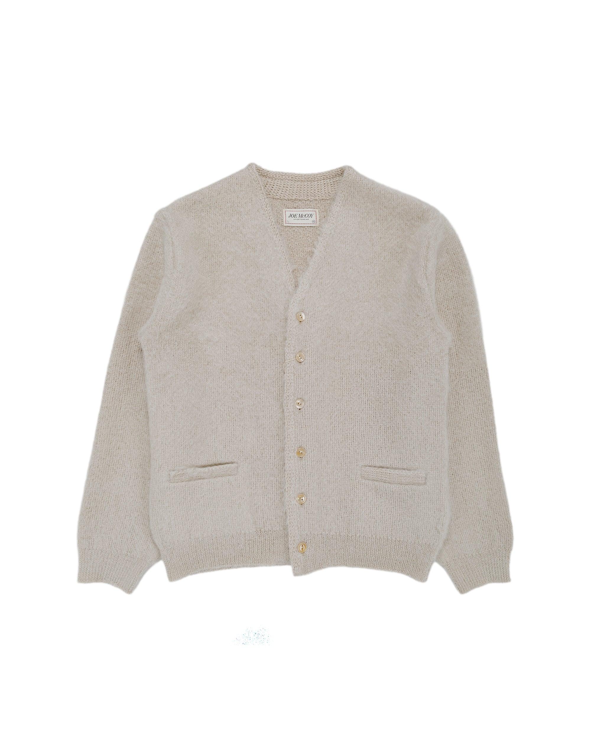 MC19103 JM Mohair Cardigan Beige