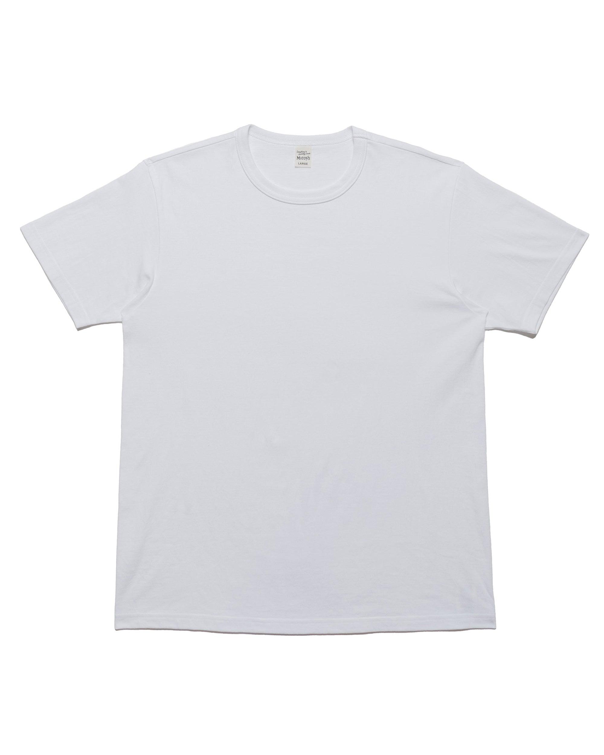 MC20000 2pcs Pack Tee White