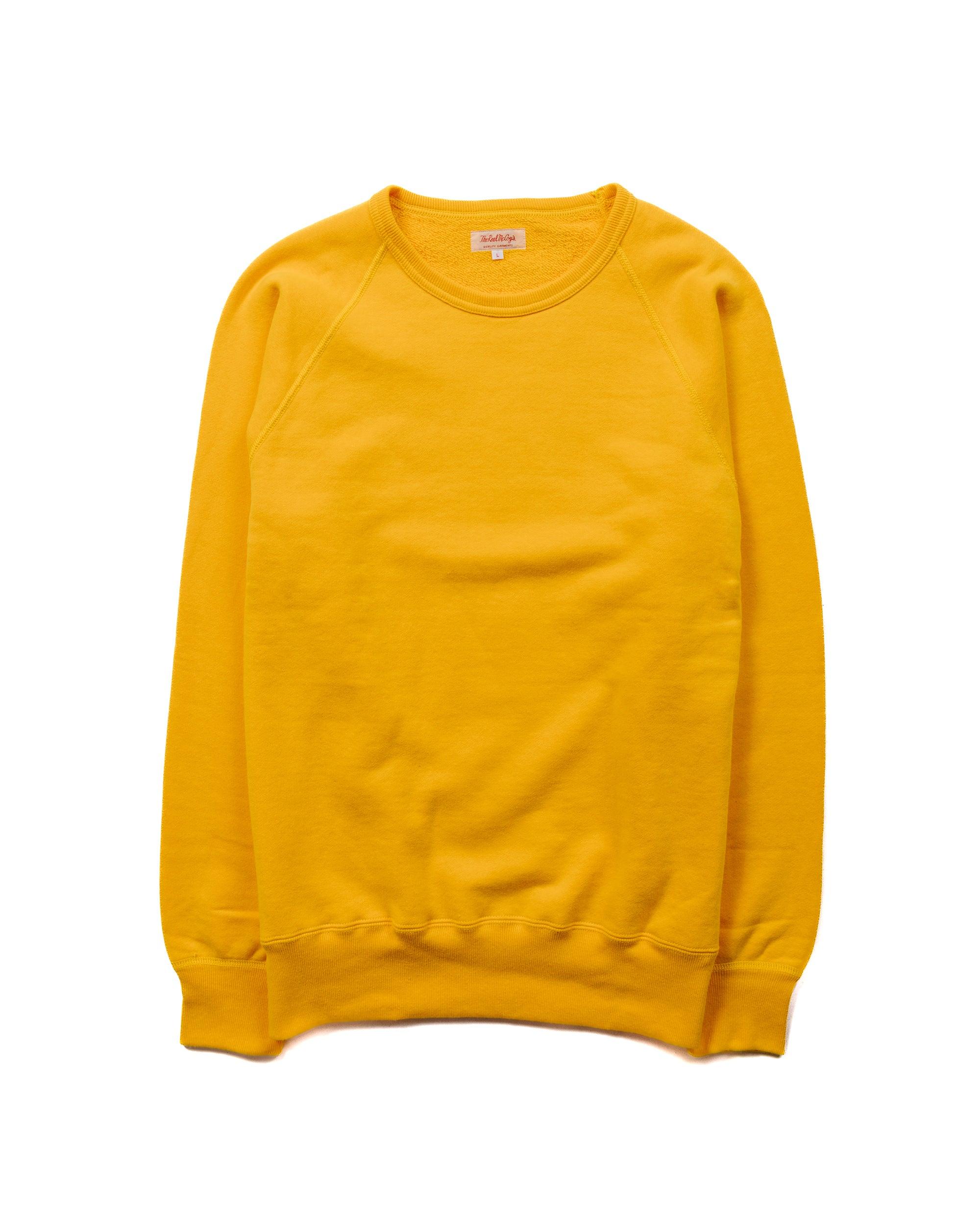 MC21018 9oz. Loopwheel Raglan Sleeve Sweatshirt Yellow