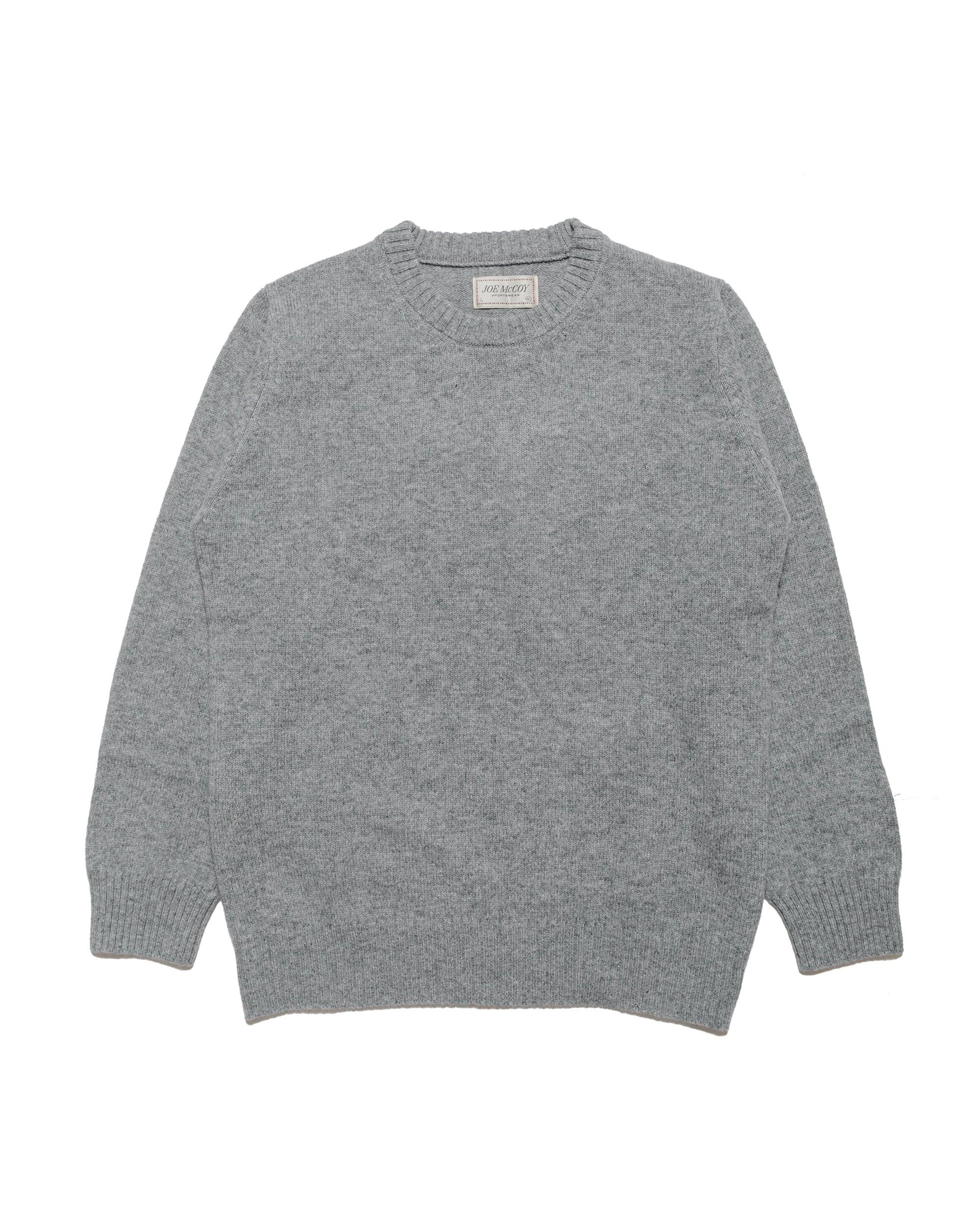 MC21114 Wool Crewneck Sweater Grey
