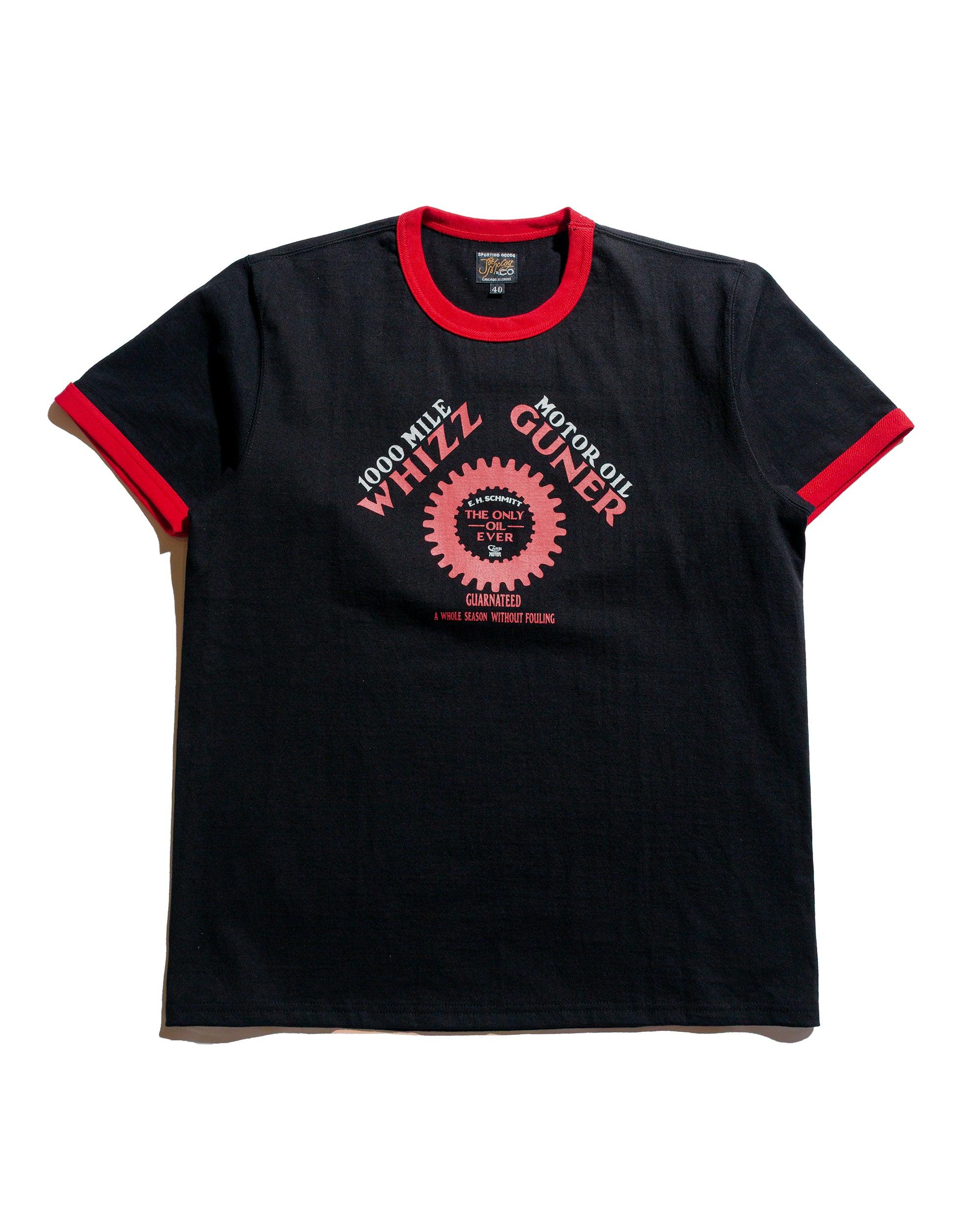 MC25016 Joe McCoy Tee / Whiz Gunner Black/Red