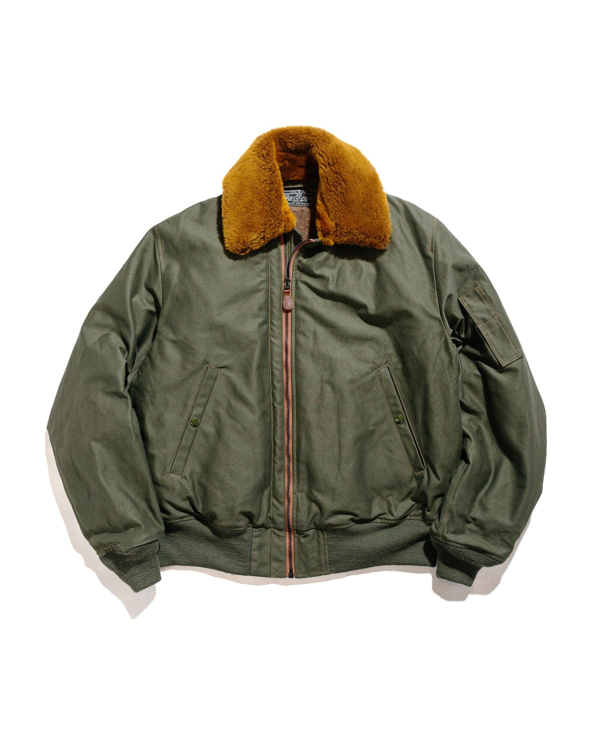 MJ23109 Type B-15 Real McCoy Mfg. Co. Olive