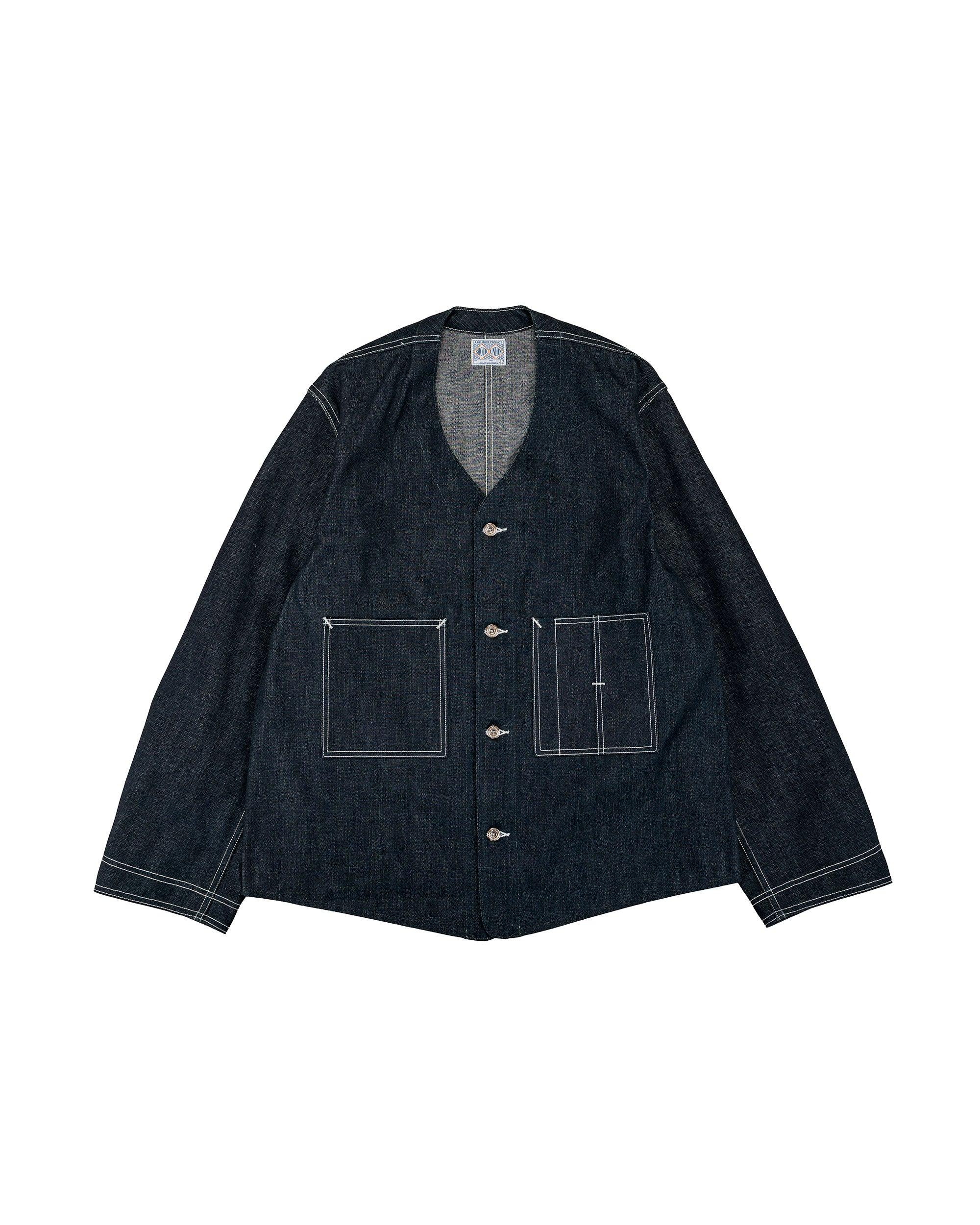 MJ26009 WWII Denim Engineer Coat Indigo