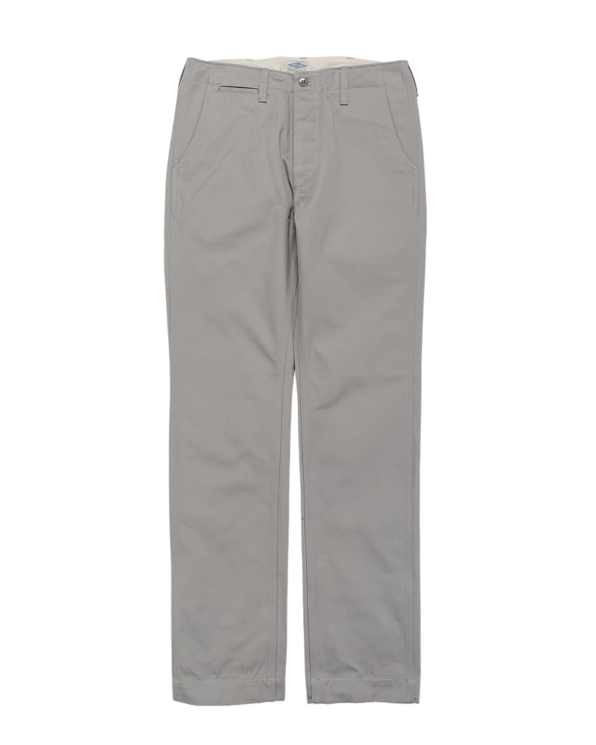 MP19010 Blue Seal Chino Trousers Medium Gray
