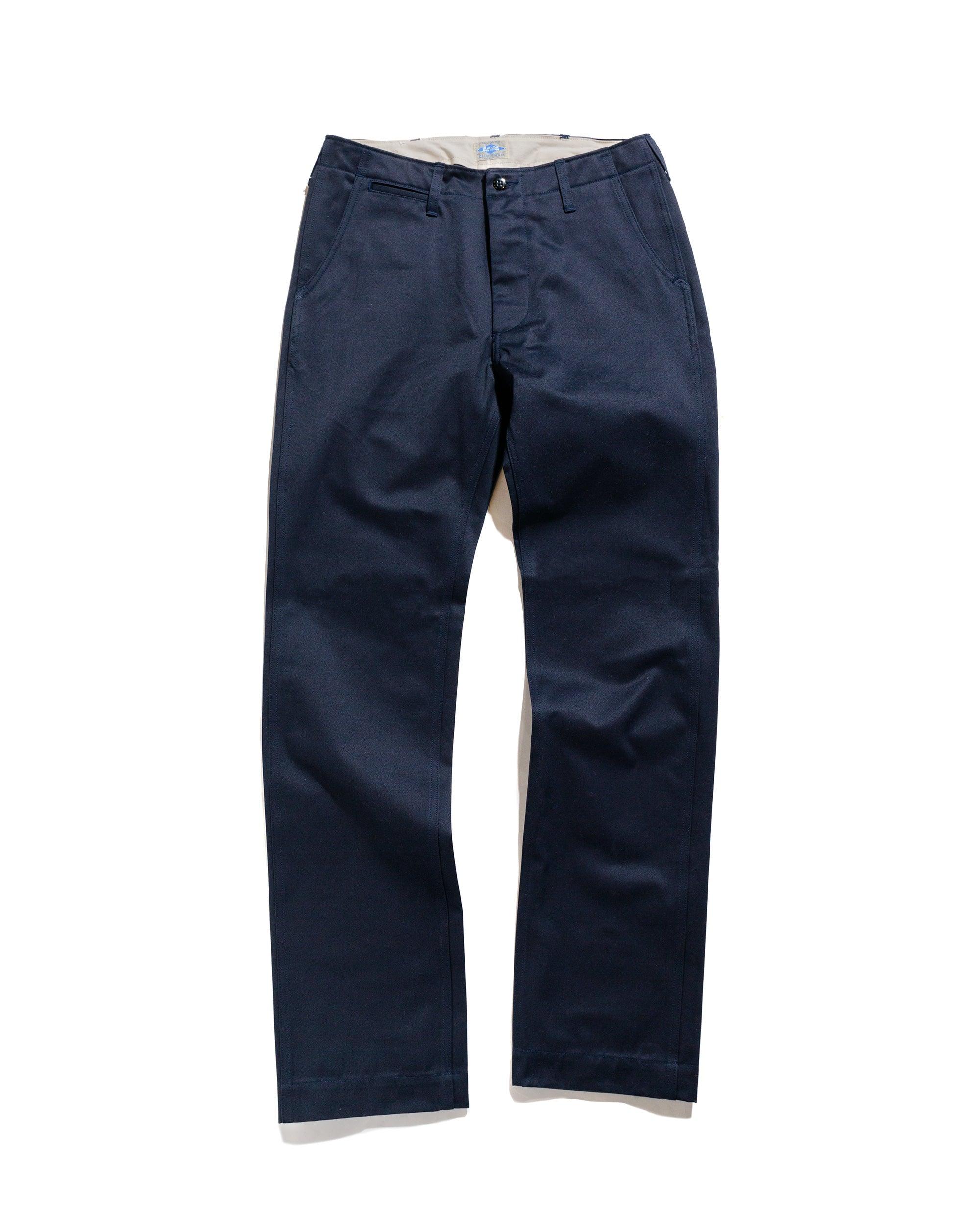 MP19010 Blue Seal Chino Trousers Navy