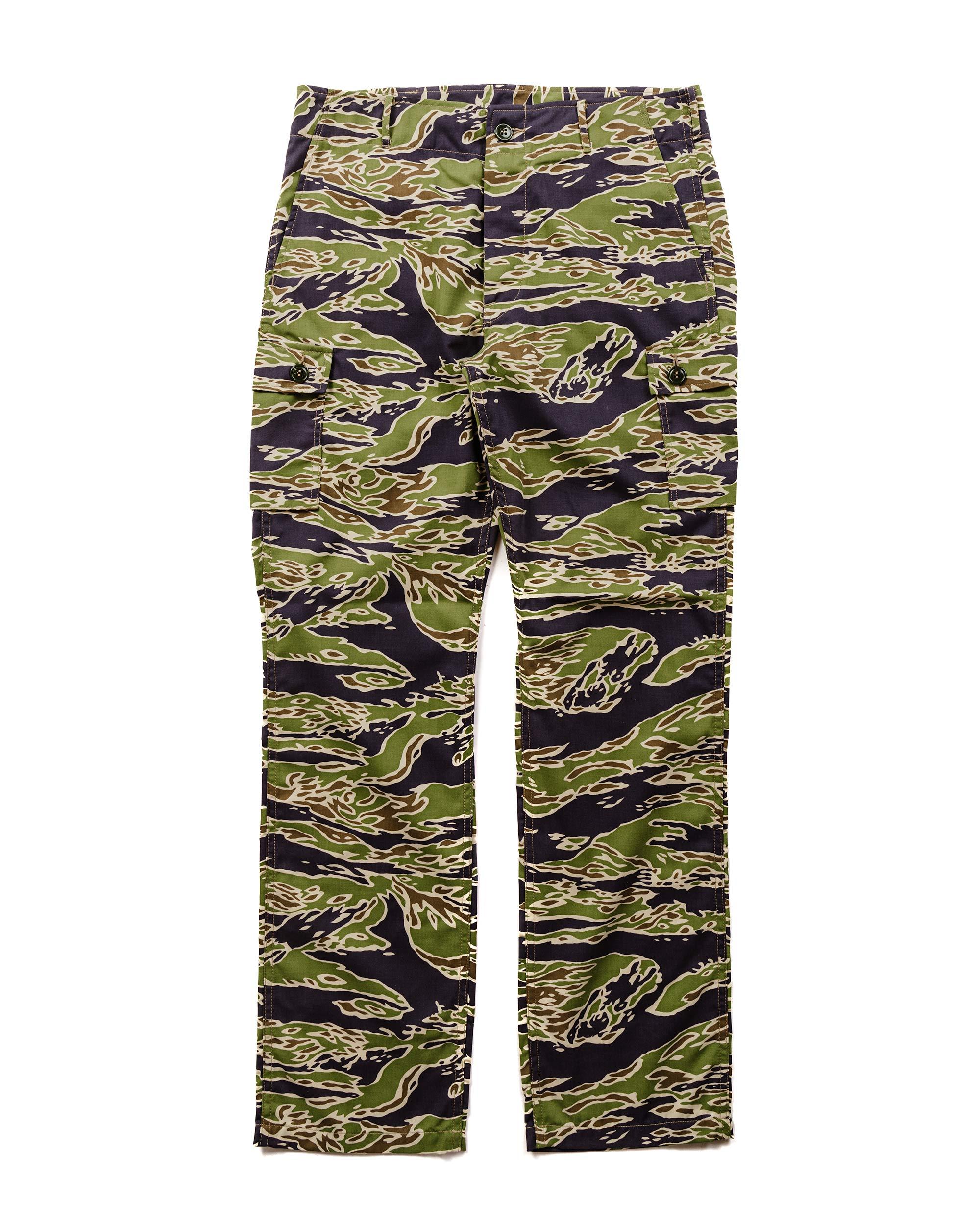 MP23004 Tiger Camouflage Trousers / Late War Green
