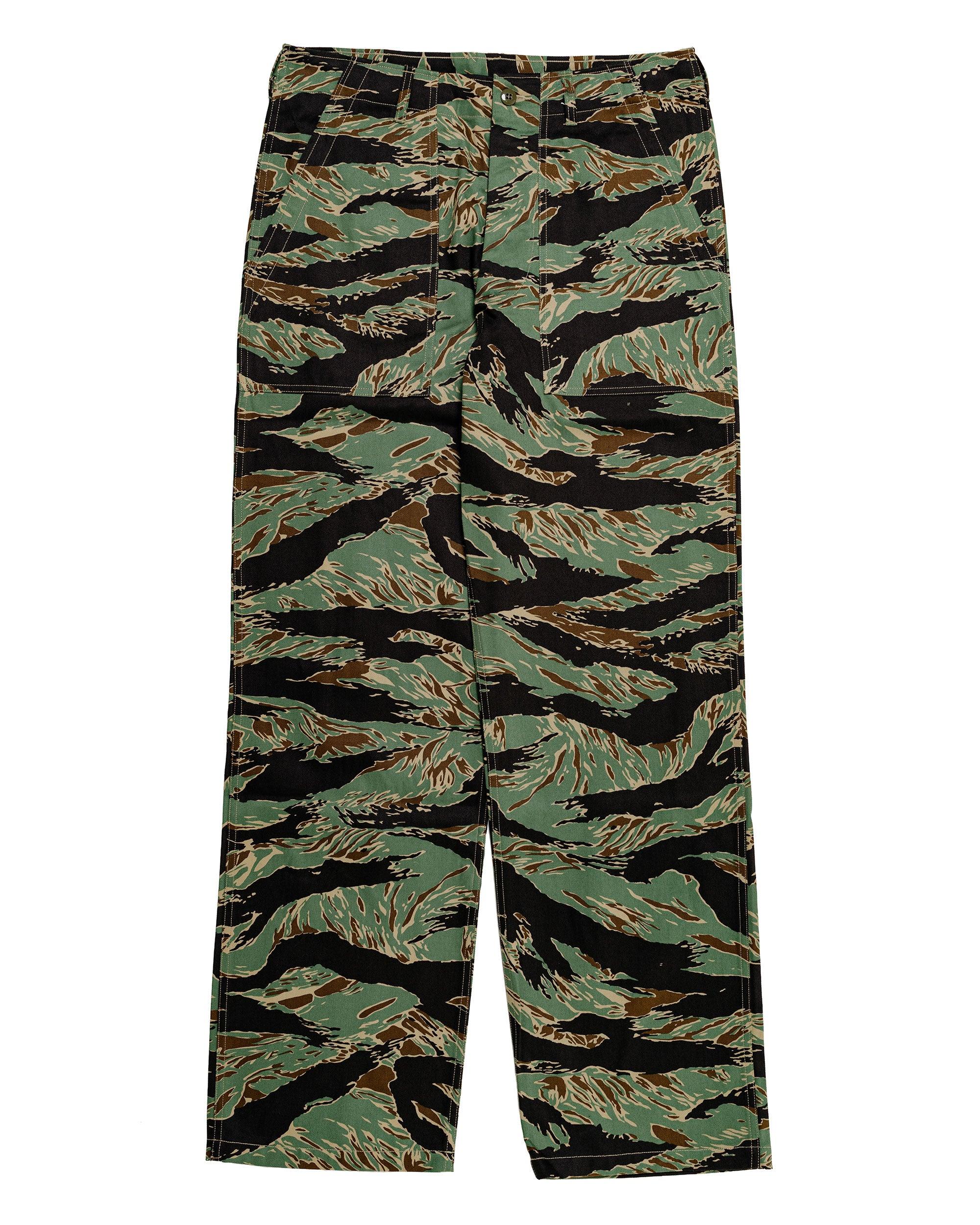 MP26003 Tiger Camouflage Civilian Trousers / John Wayne Green