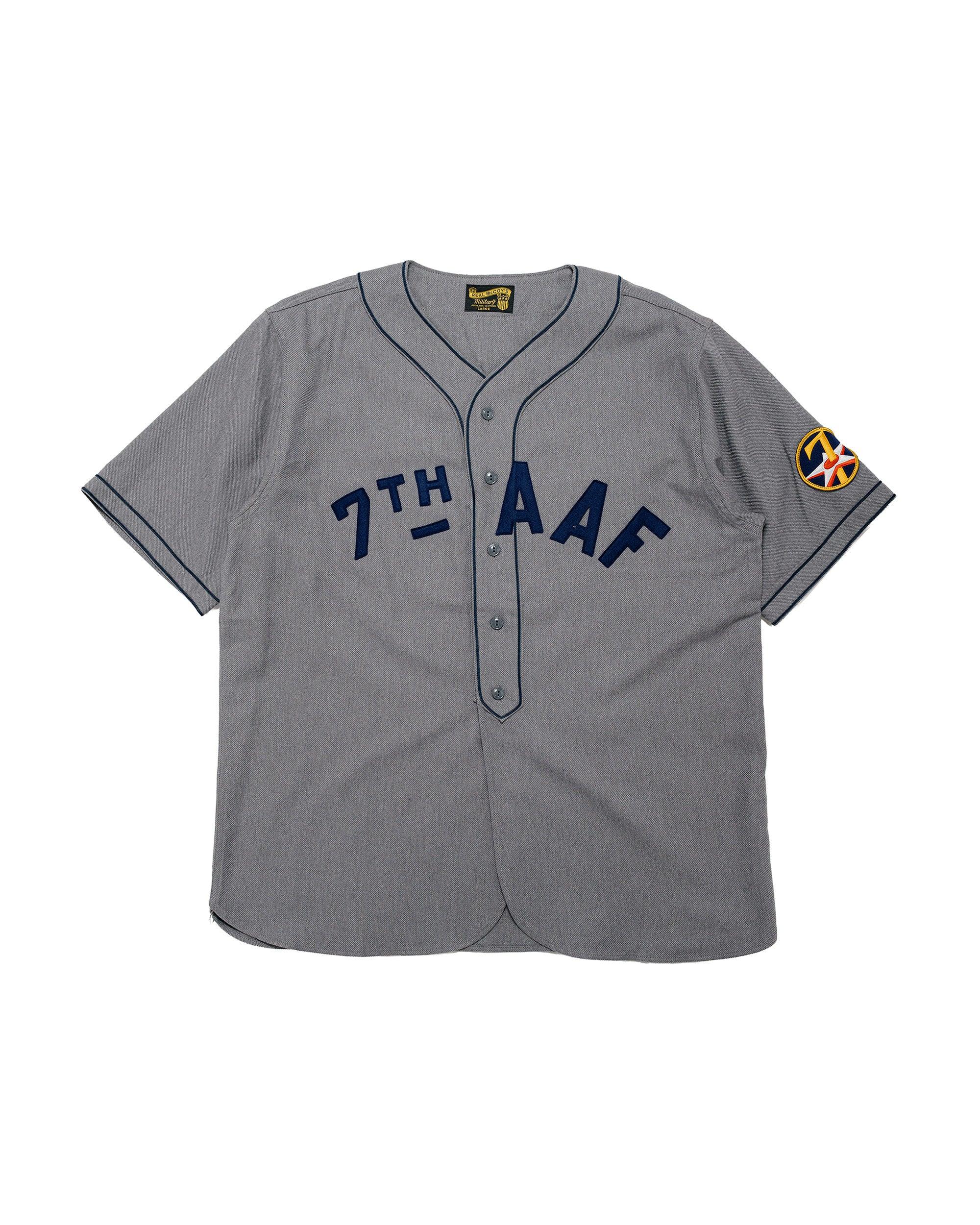 MS26006 Baseball Uniform Shirt / 7th AAF Gray