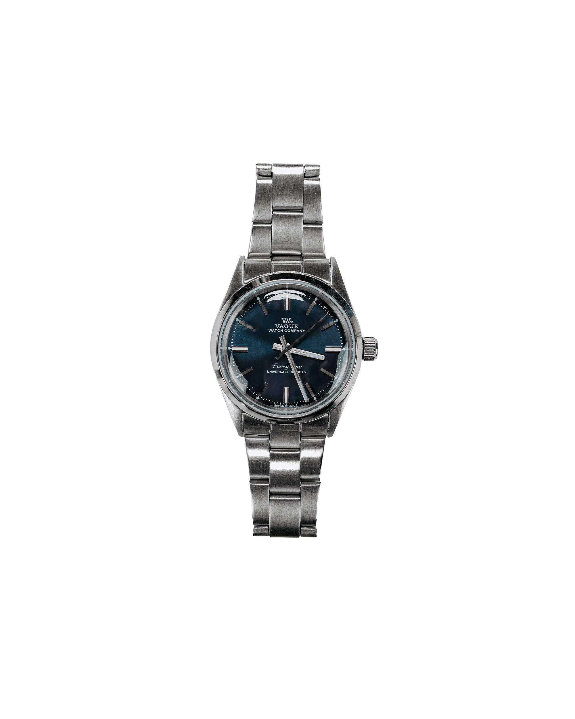 Vague Watch Co. Every-One Non Date Navy