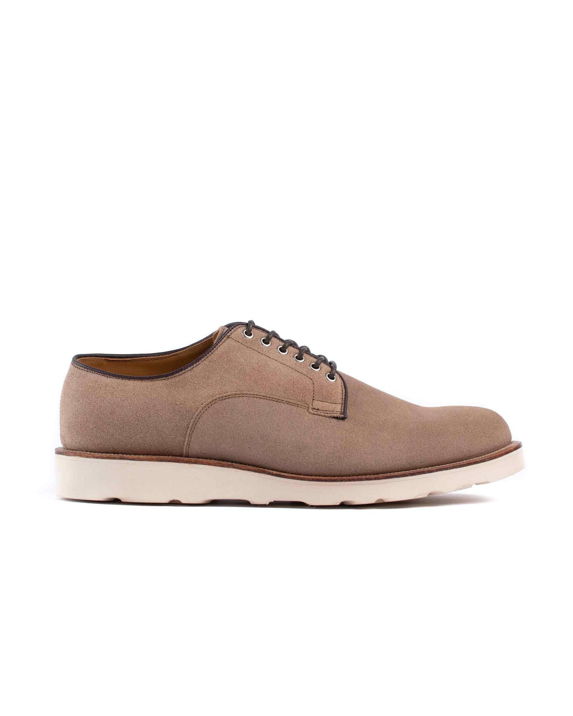 Natural Chromexcel Roughout Derby Shoe