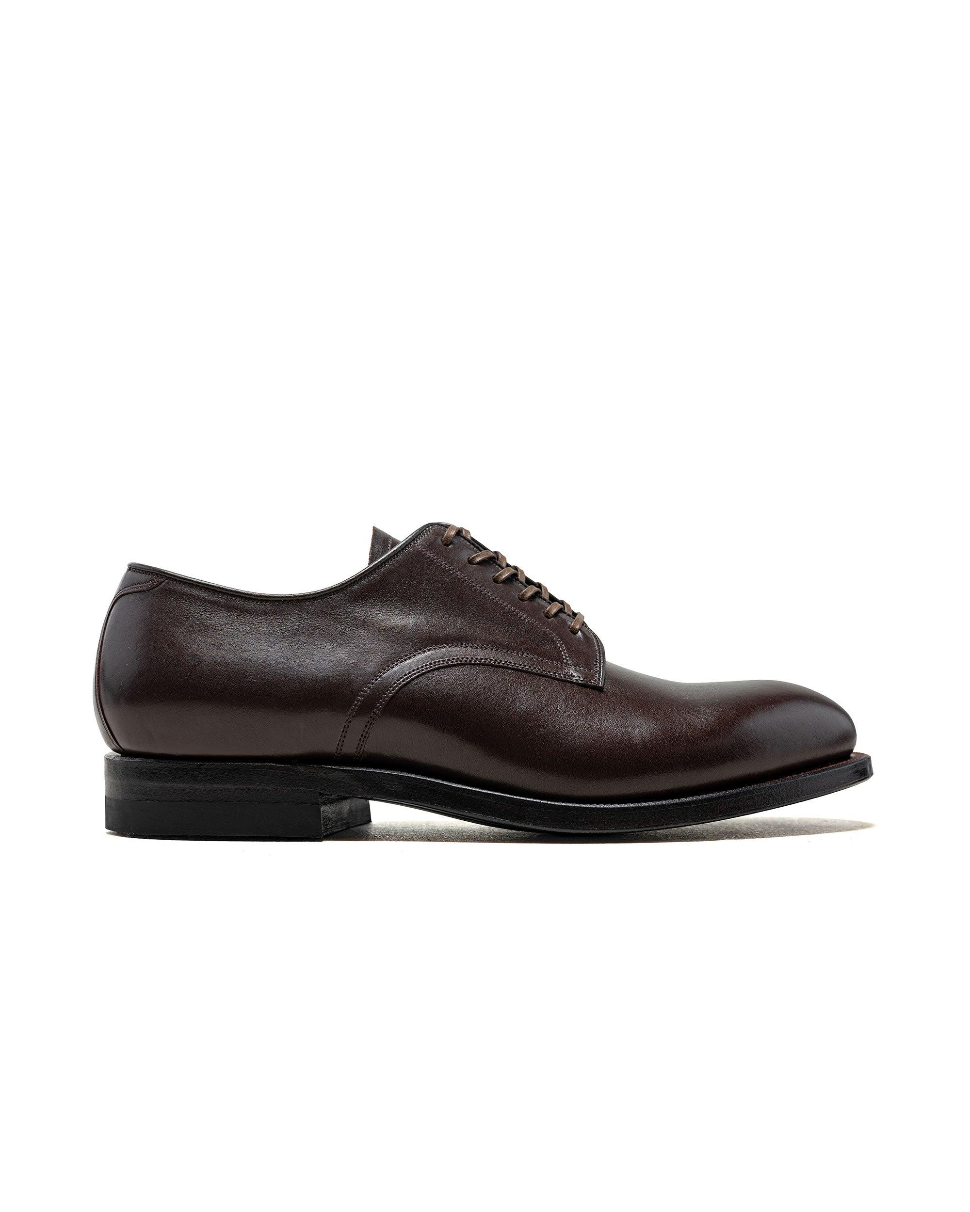 Navvy Cut Shoe Ebony Kangaroo