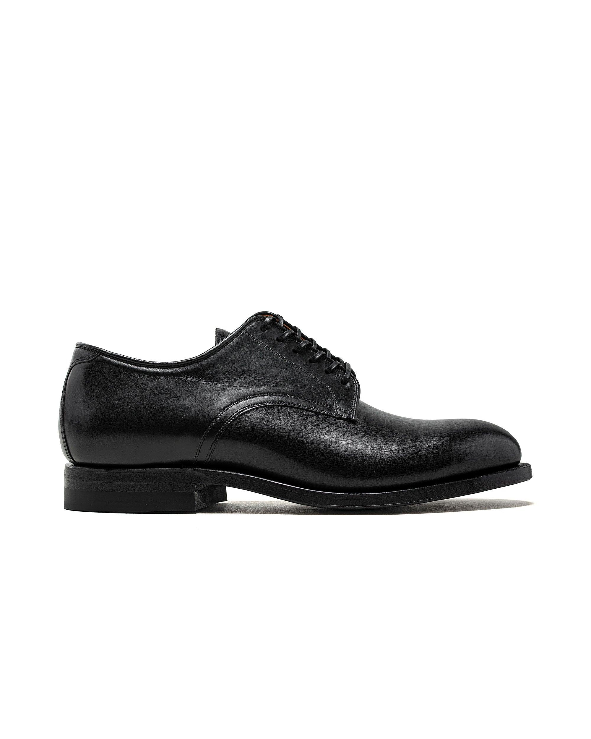 Navvy Cut Shoe Nero Kangaroo