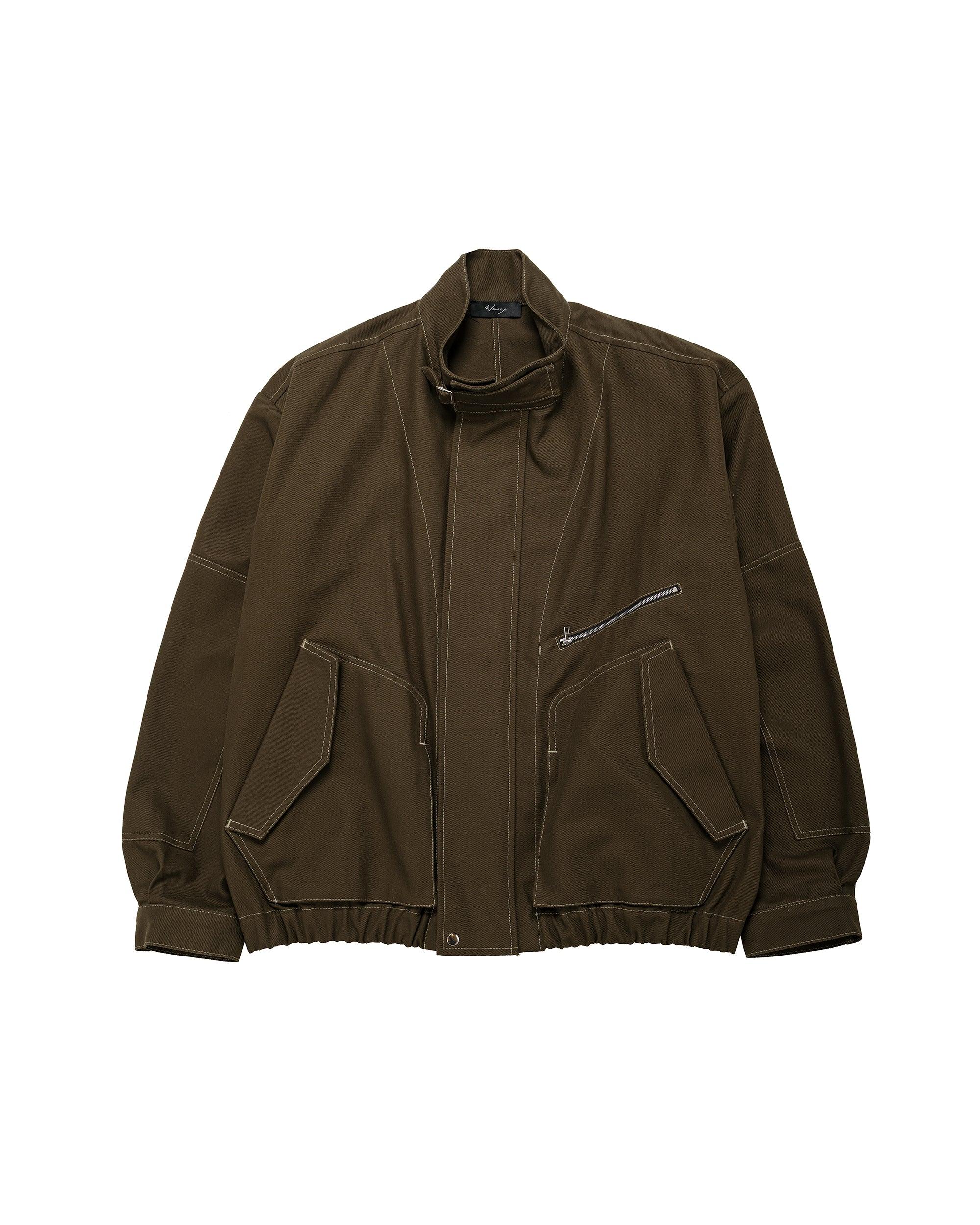 Flight Jacket Cotton Twill Army Green