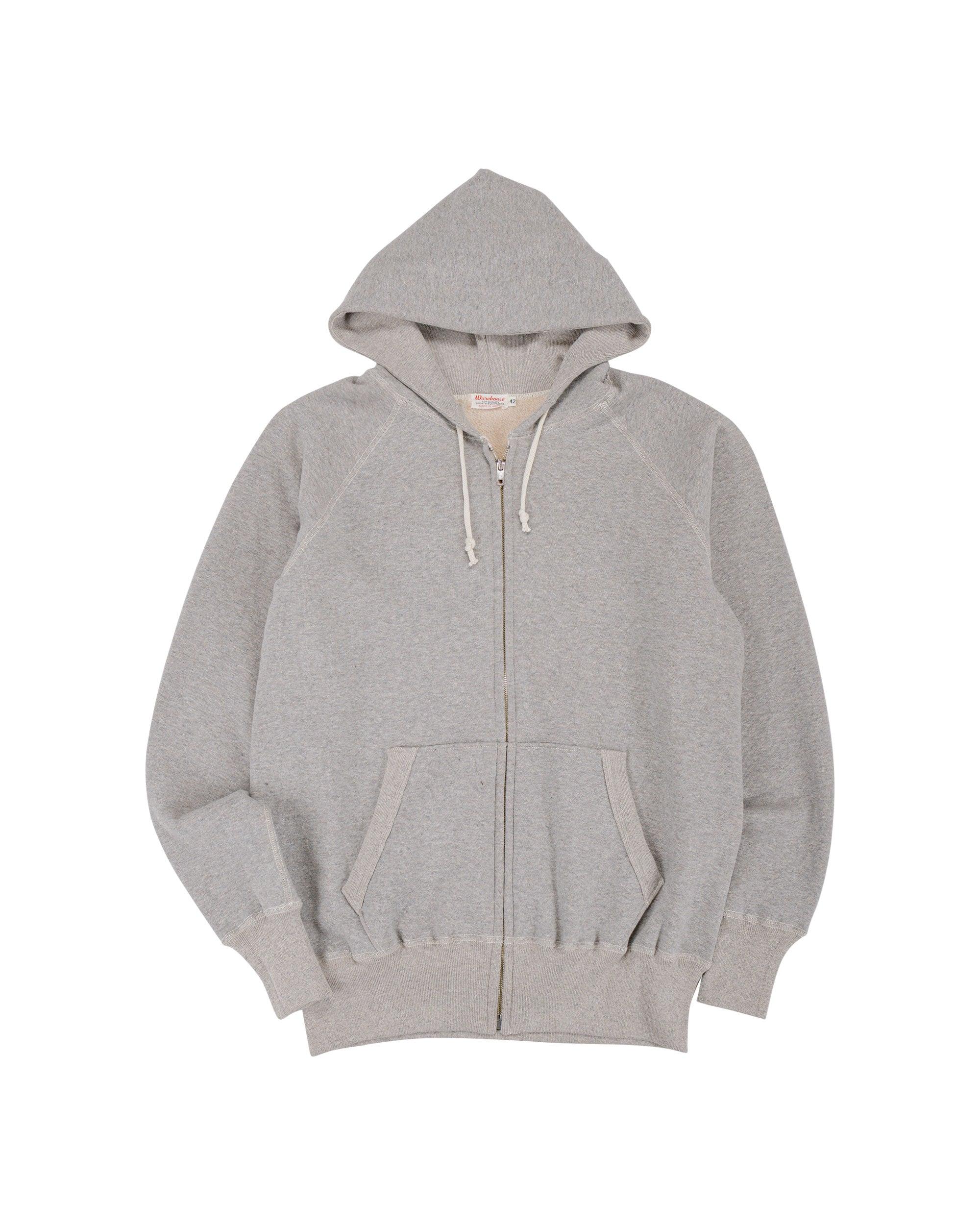 Lot. 496 Raglan Freedom Full Zip Hood Heather Gray