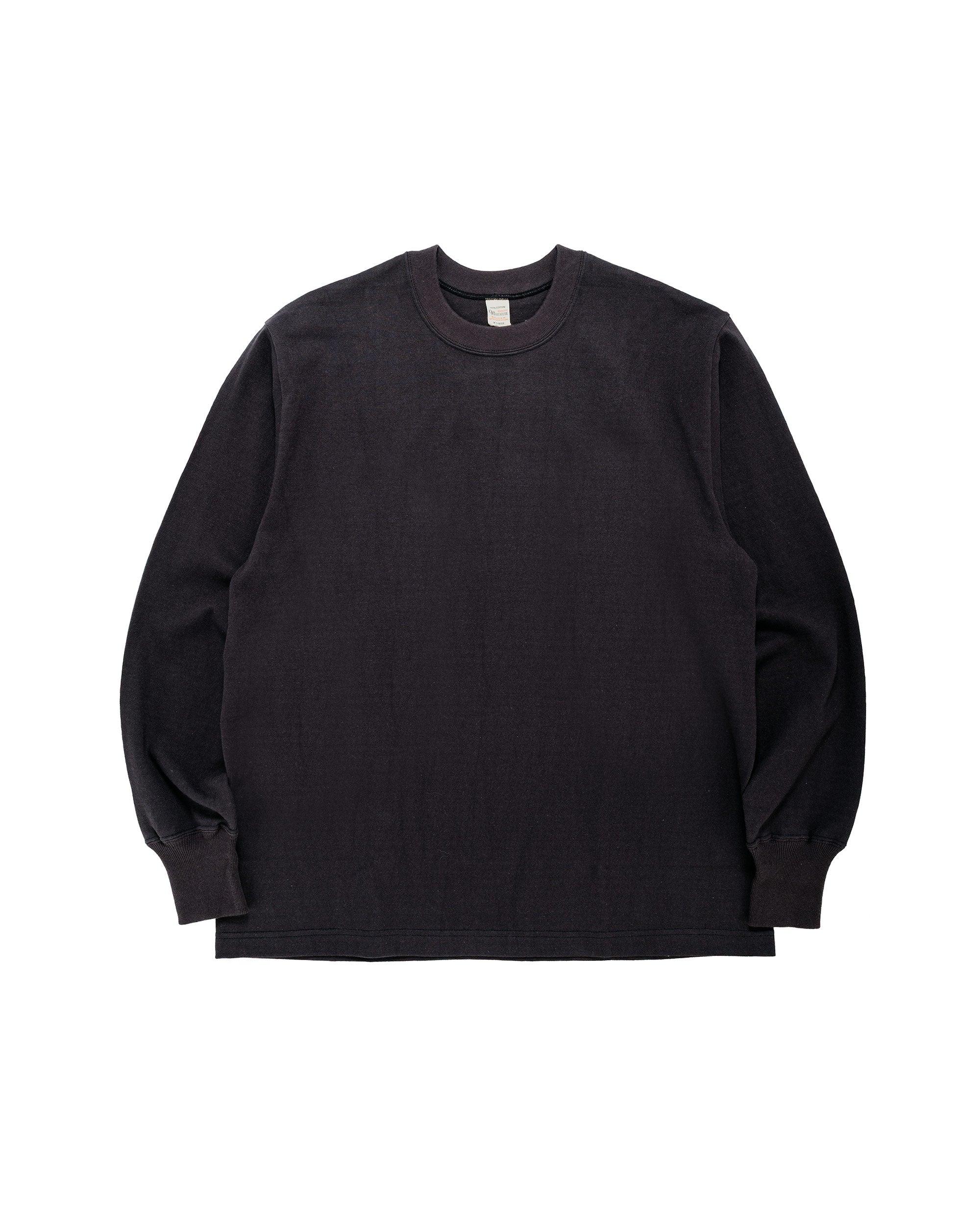 Lot. 5914 Long Sleeve Crew Neck T-Shirt Solid Sumikuro