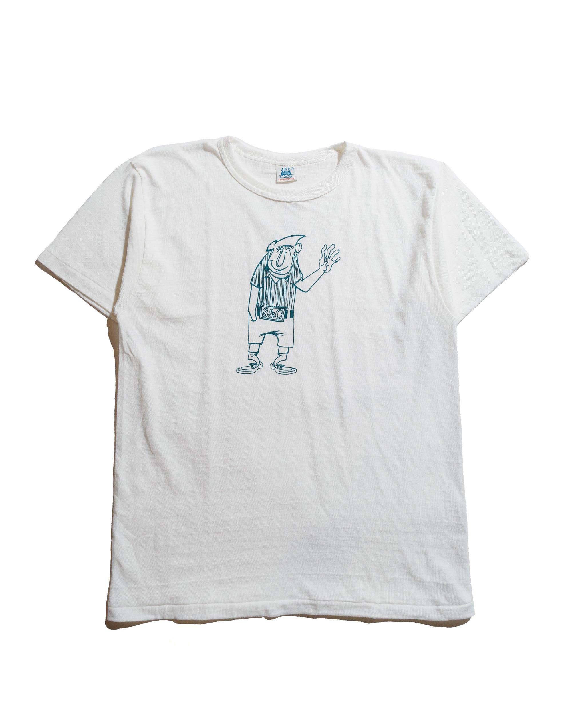 Lot. JG-CS06 Hello T-Shirt Off White