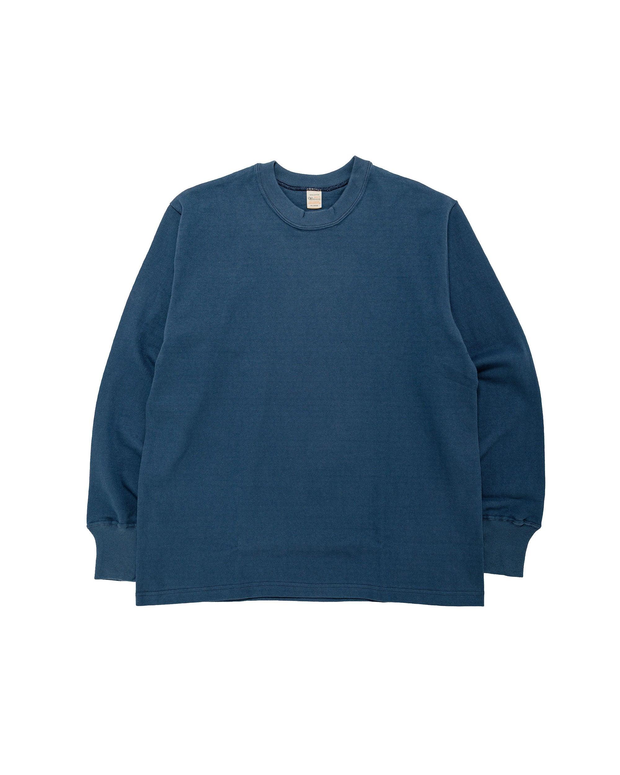 Lot. 5914 Long Sleeve Crew Neck T-Shirt Solid Blue