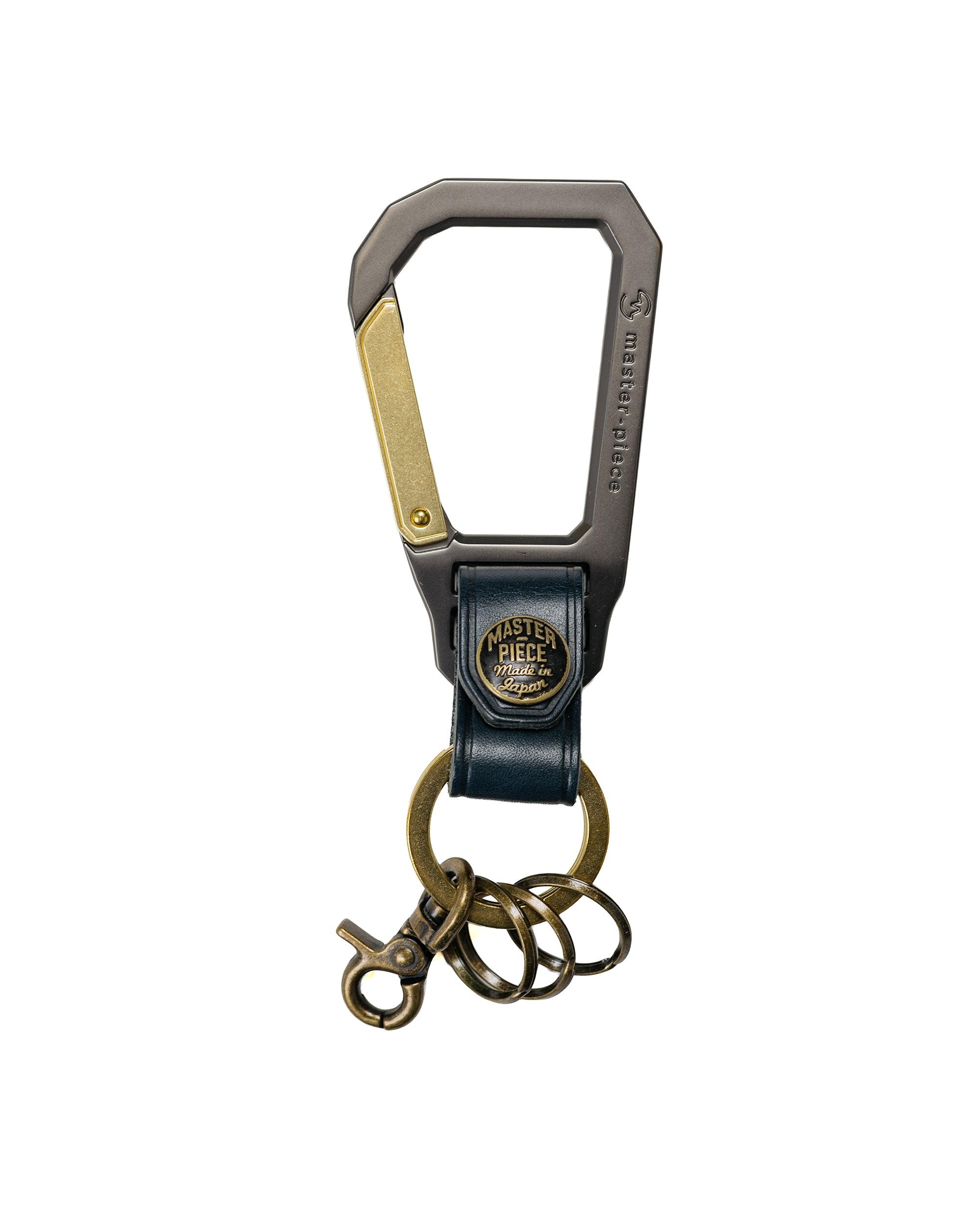 Carabiner Key Ring Navy